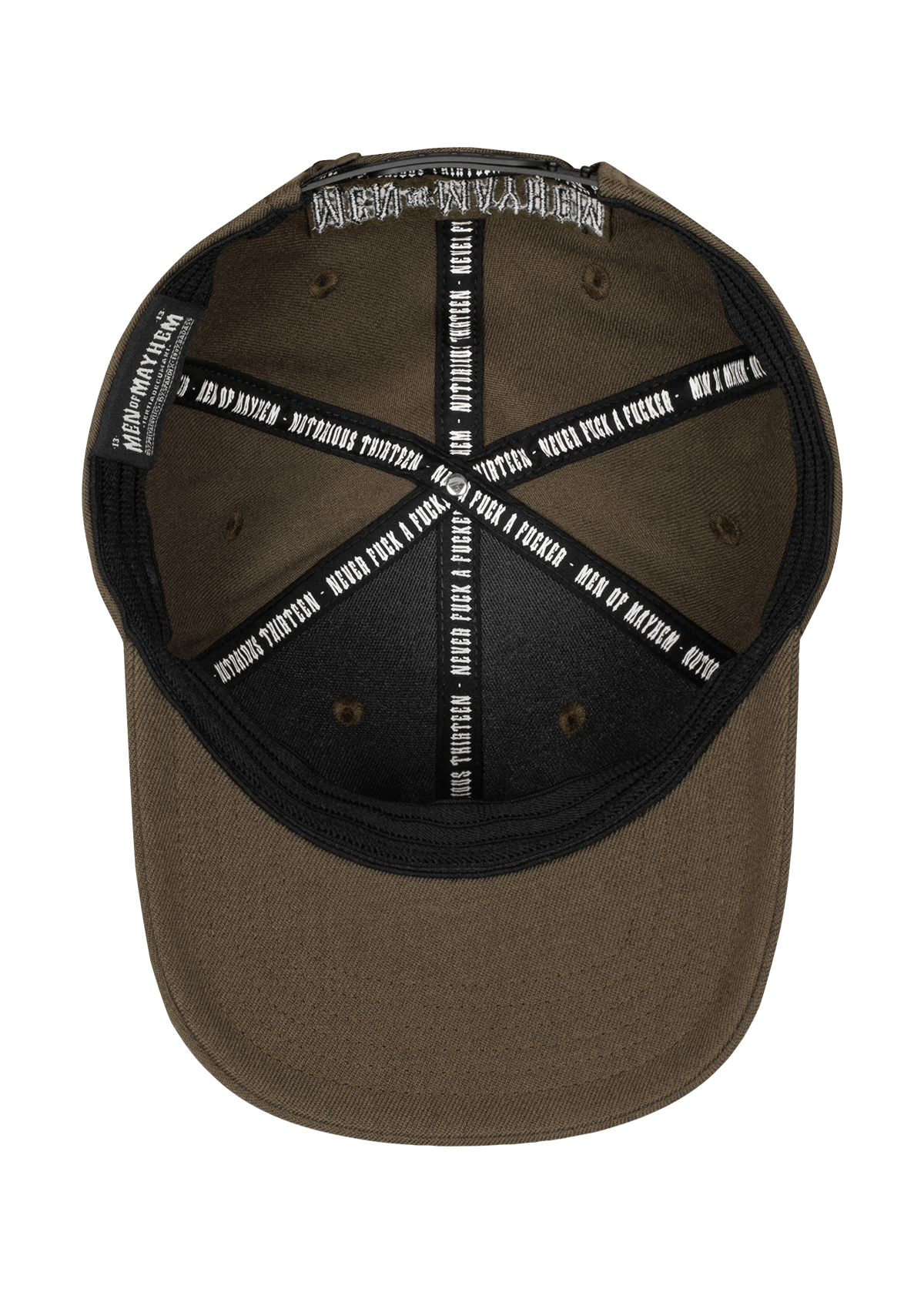 Basecap Live Fast Sin Hard K/S - MEN OF MAYHEM - Accessoires - Basecap - Caps