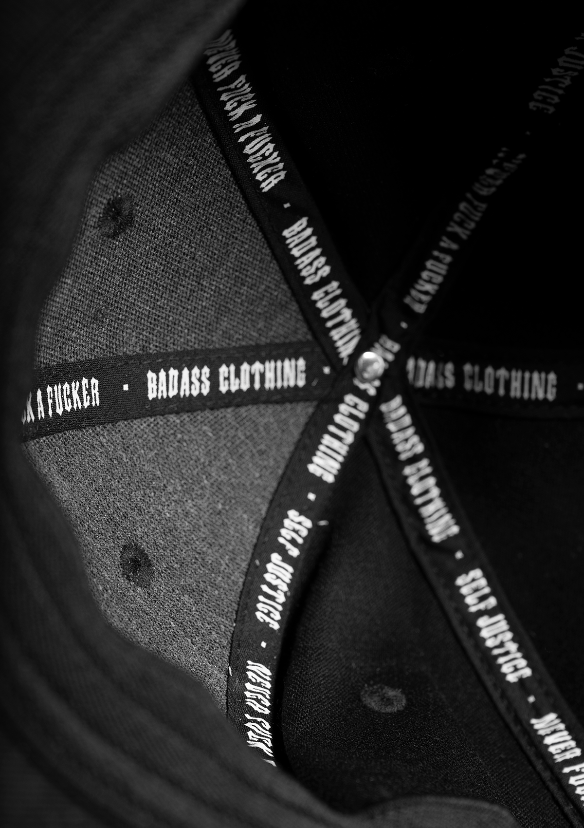 Basecap Live Fast Sin Hard B/B - MEN OF MAYHEM - Accessoires - ALAIKO - EXCHANGES - MM - E - 3030 - BL - BB - allblack