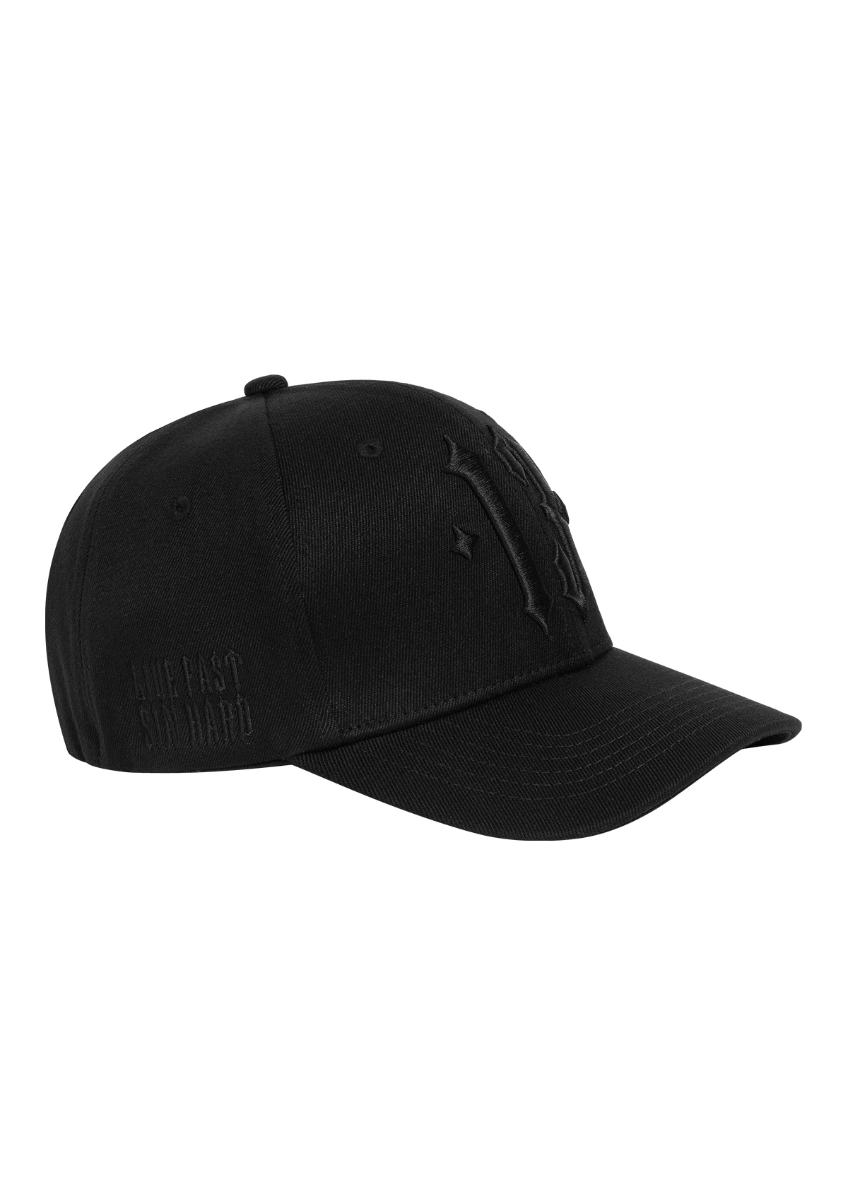 Basecap Live Fast Sin Hard B/B - MEN OF MAYHEM - Accessoires - ALAIKO - EXCHANGES - MM - E - 3030 - BL - BB - allblack