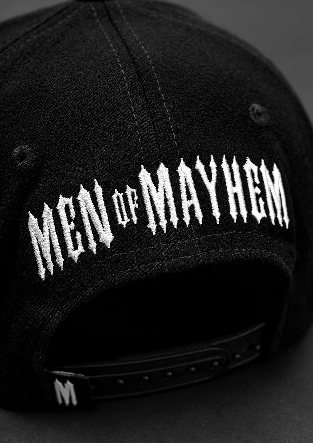Basecap Mayhem S/W - MEN OF MAYHEM - Accessoires - Basecap - black