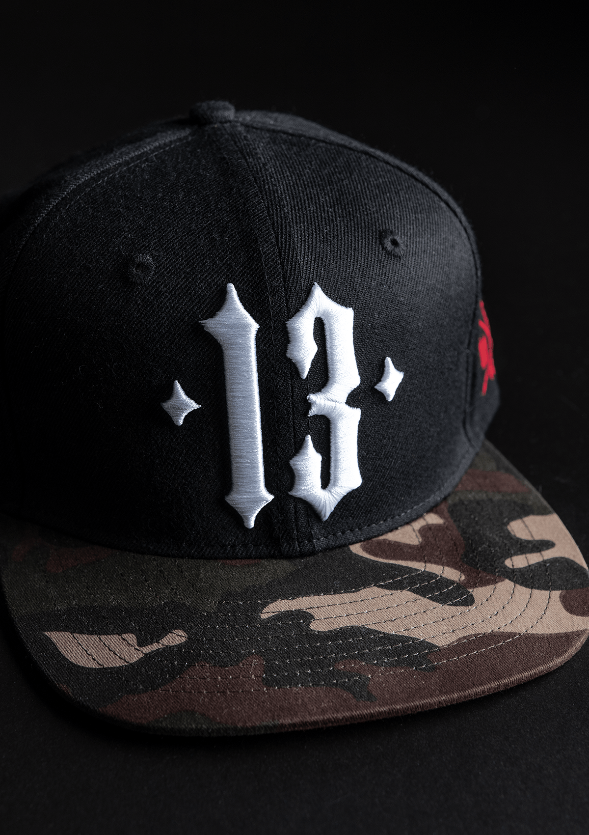 Snapback Camo - MEN OF MAYHEM - Accessoires - ALAIKO - EXCHANGES - MM - E - 3030 - CA - SB - black