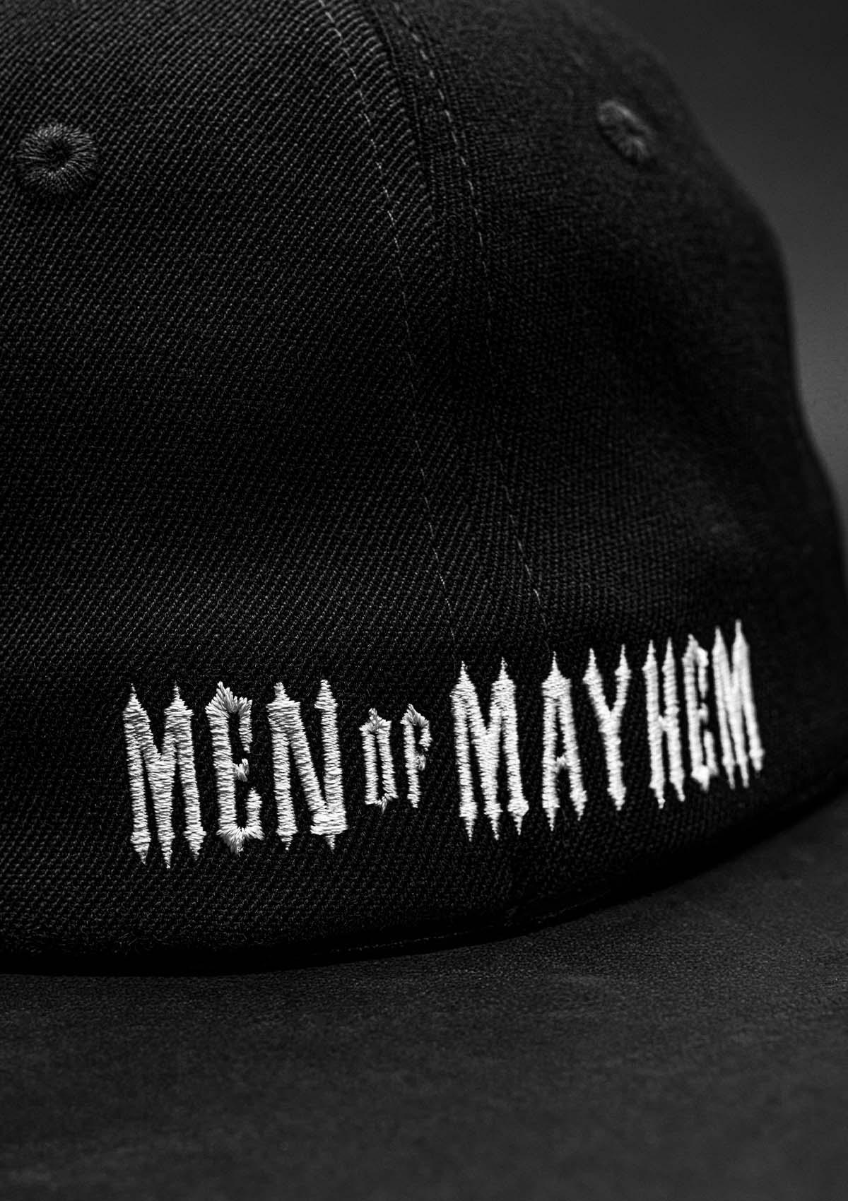 Flex Cap Mayhem B/B/W - MEN OF MAYHEM - Accessoires - ALAIKO - EXCHANGES - MM - E - 3030 - FC - BBW - BBR