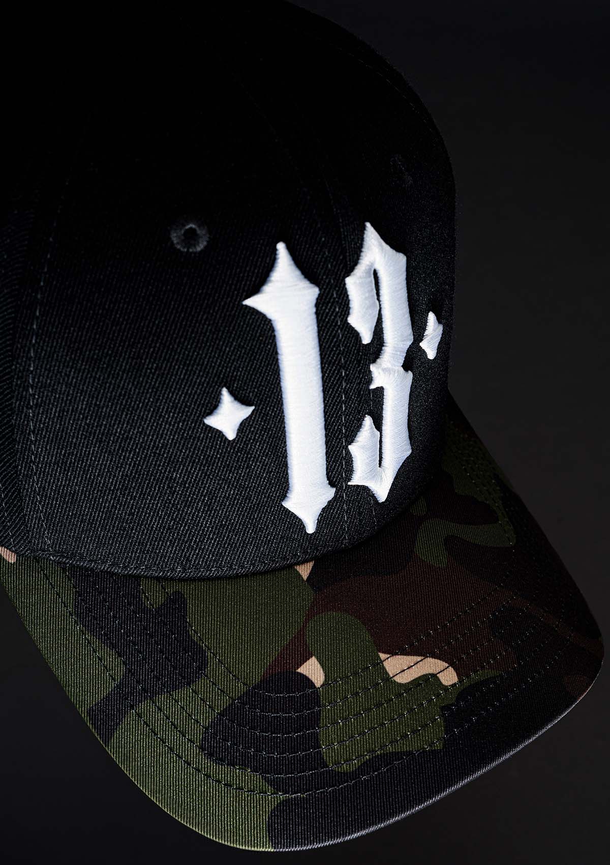 Flex Cap Mayhem Camo - MEN OF MAYHEM - Accessoires - ALAIKO - EXCHANGES - MM - E - 3030 - FC - CA - black