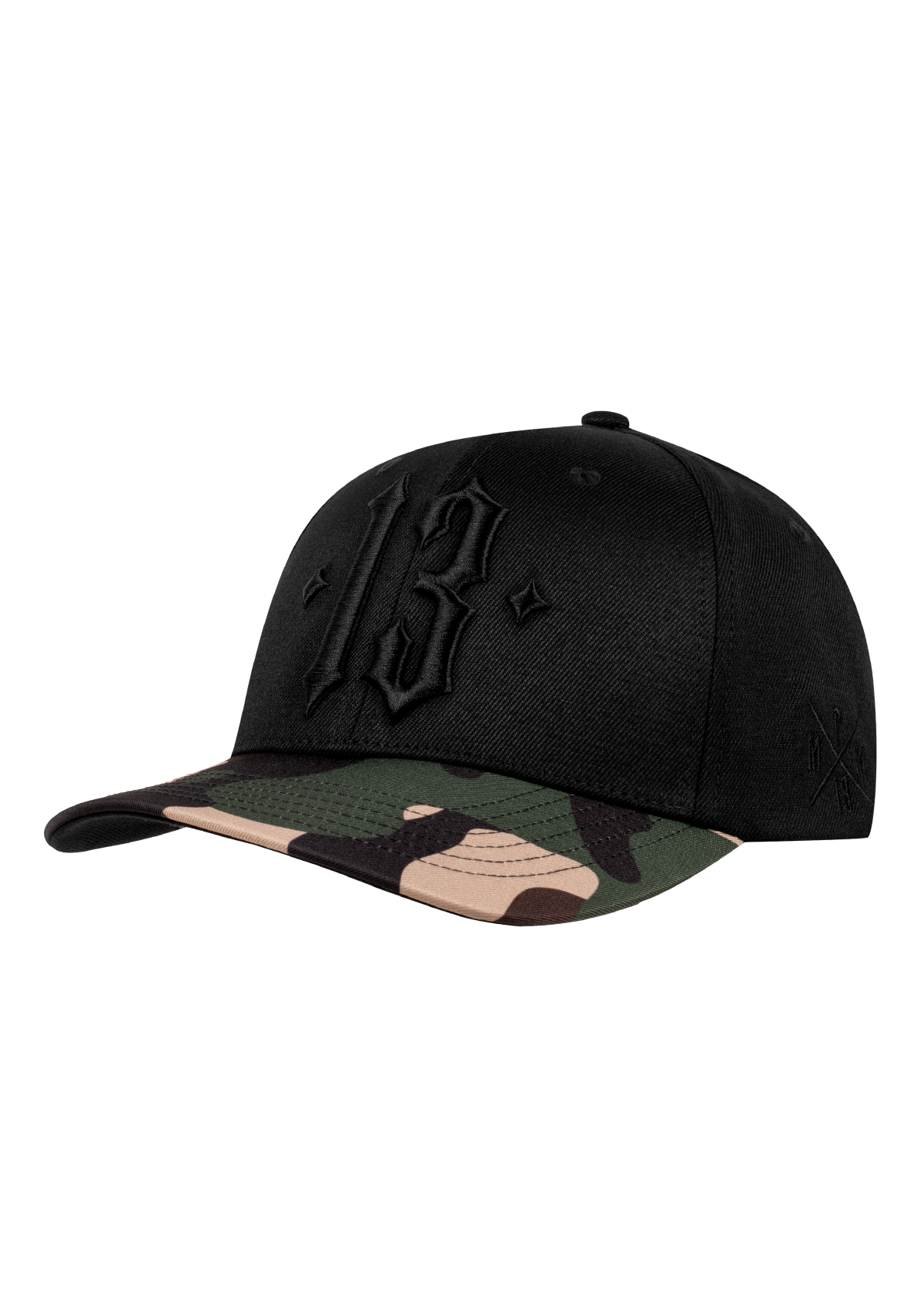 Flex Cap Camo Black