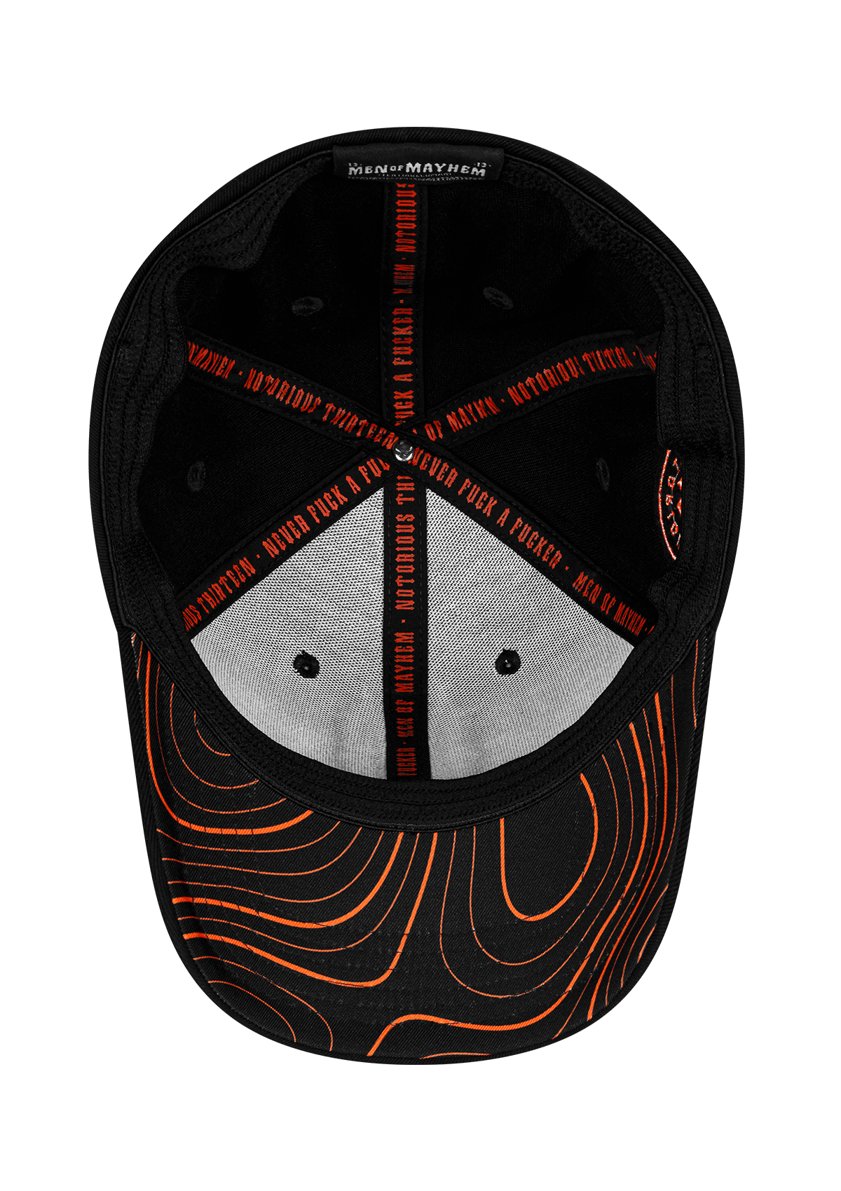 Flex Cap M S/O - MEN OF MAYHEM - Accessoires - ALAIKO-EXCHANGES-MM-E-3030-FC-M-SO - black