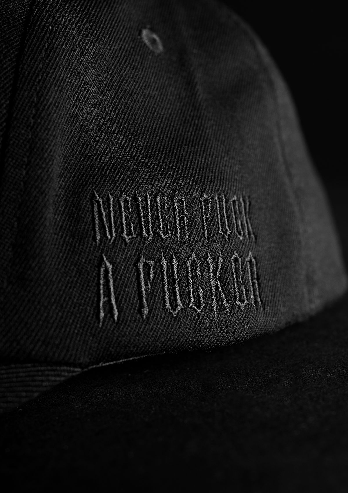 Basecap Flag B/B - MEN OF MAYHEM - Accessoires - ALAIKO - EXCHANGES - MM - E - 3030 - FL - BB - allblack