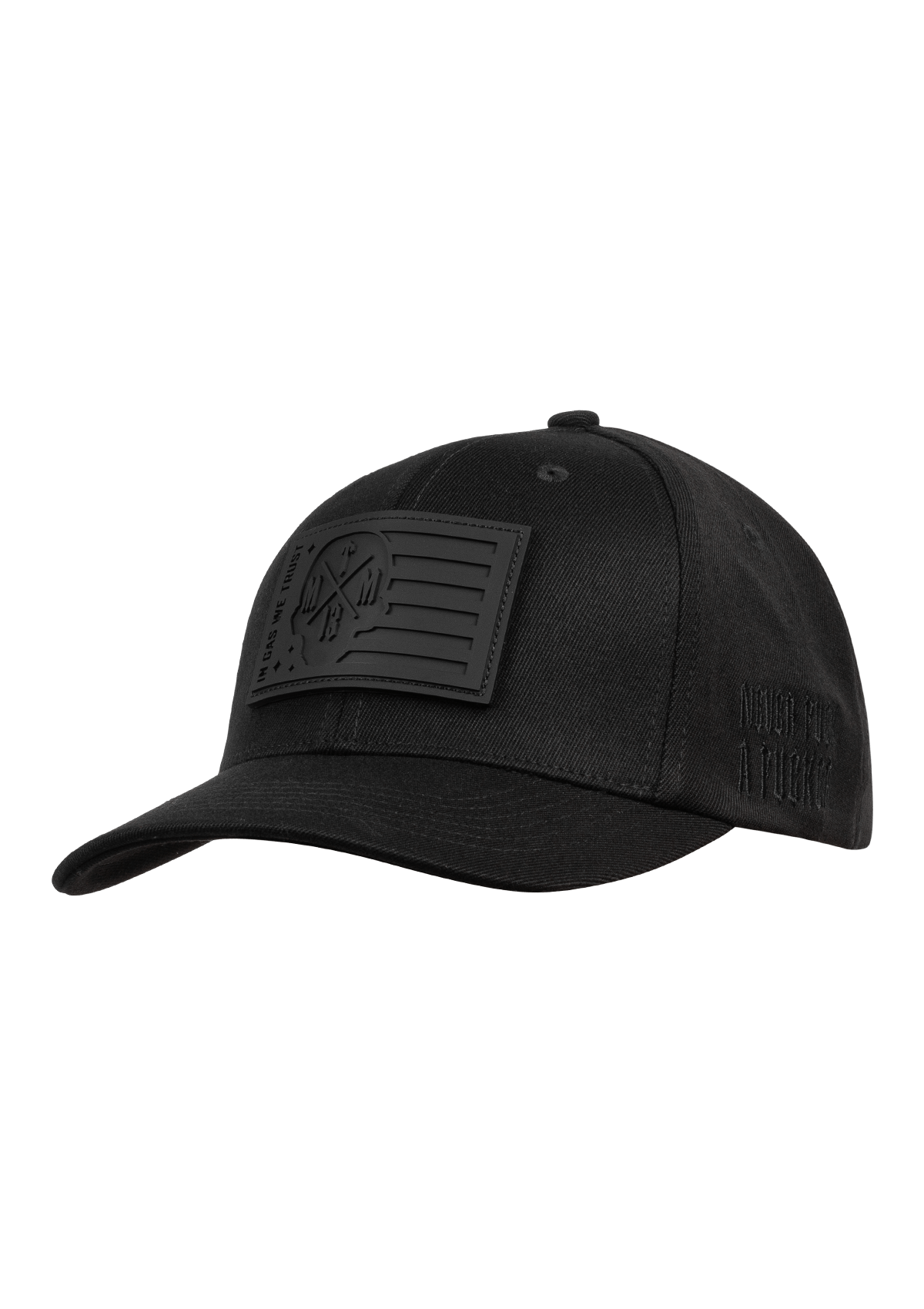 Basecap Flag B/B - MEN OF MAYHEM - Accessoires - ALAIKO - EXCHANGES - MM - E - 3030 - FL - BB - allblack