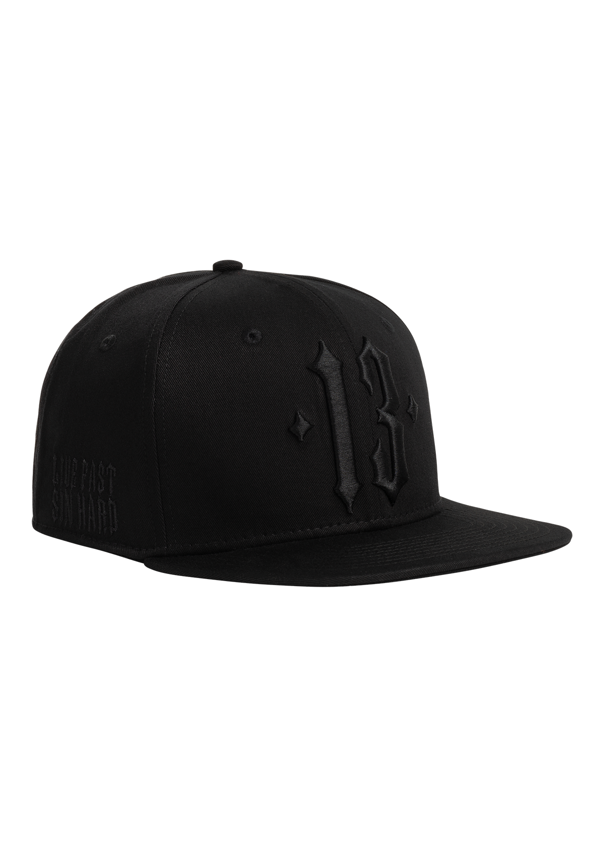 Snapback Live Fast Sin Hard B/B
