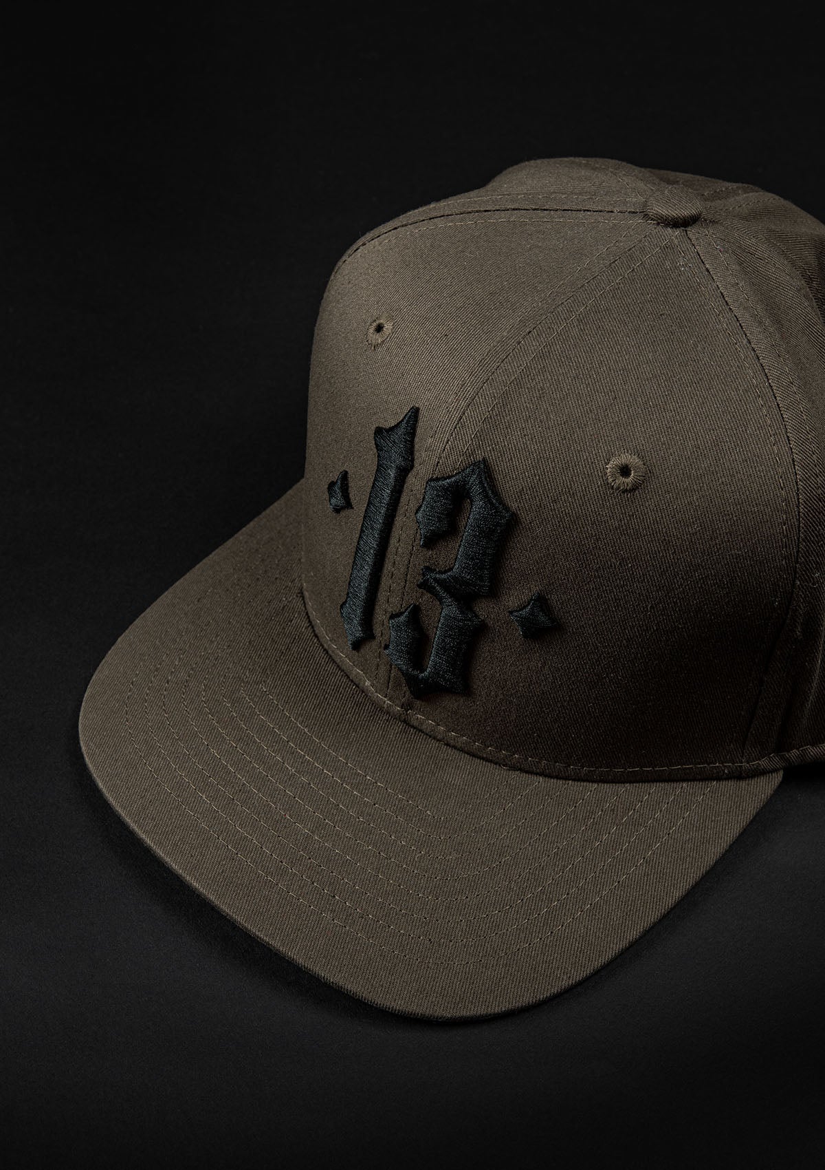 Snapback Live Fast Sin Hard K/S - MEN OF MAYHEM - Accessoires - Caps - Oliv