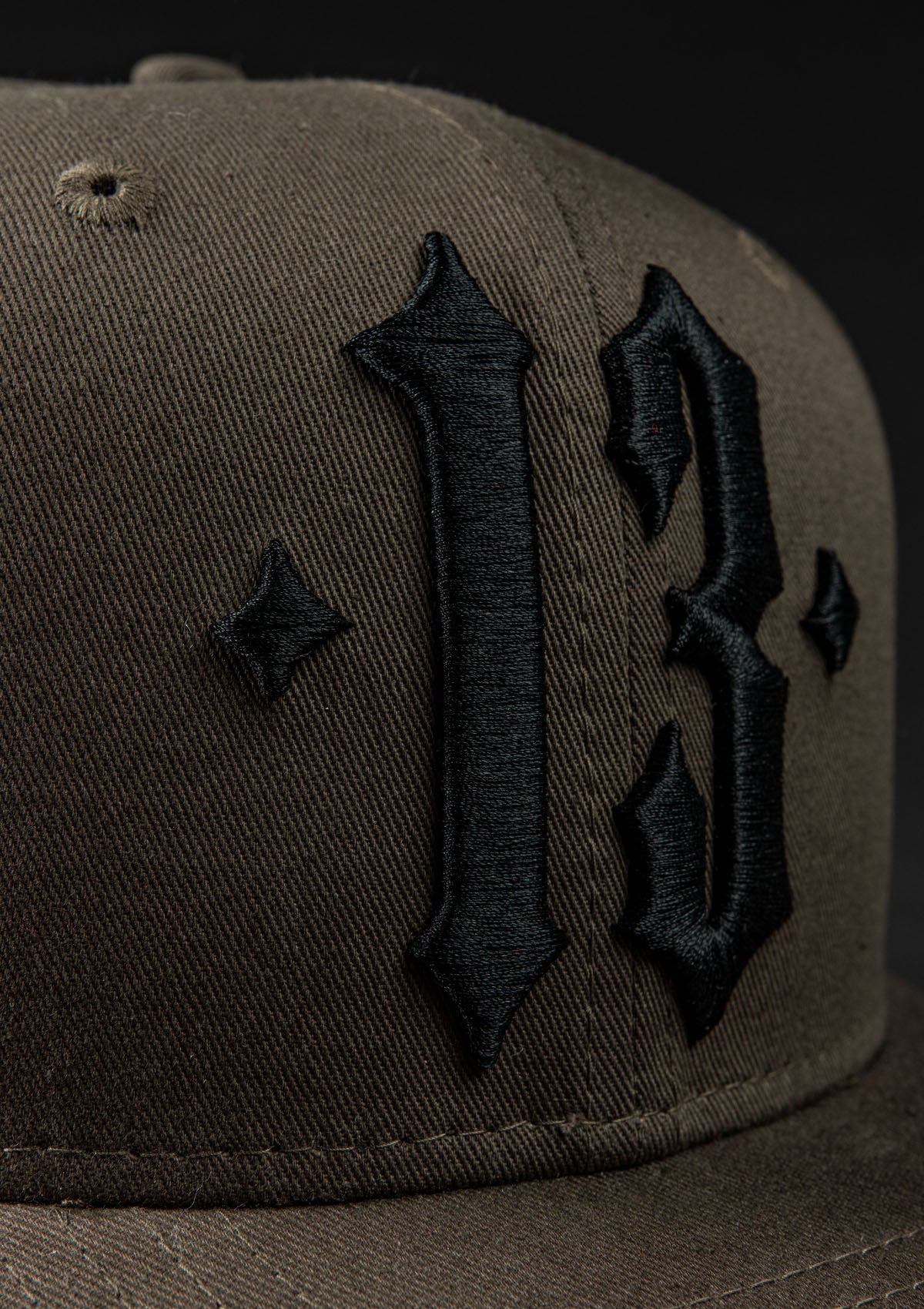 Snapback Live Fast Sin Hard K/S - MEN OF MAYHEM - Accessoires - Caps - Oliv