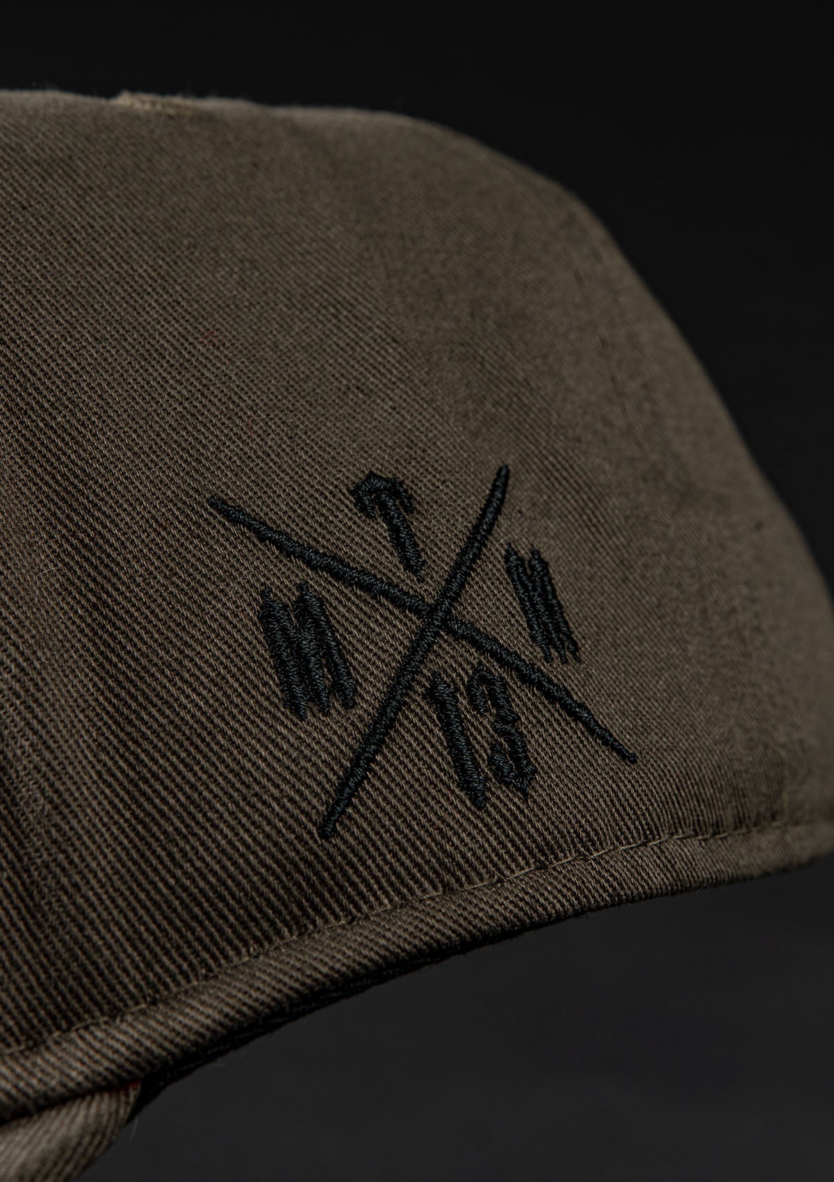 Snapback Live Fast Sin Hard K/S - MEN OF MAYHEM - Accessoires - Caps - Oliv