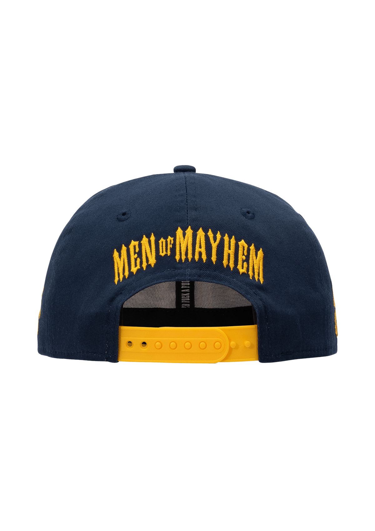 Snapback Live Fast Sin Hard N/G - MEN OF MAYHEM - Accessoires - ALAIKO - EXCHANGES - MM - E - 3030 - LF - NG - Blau