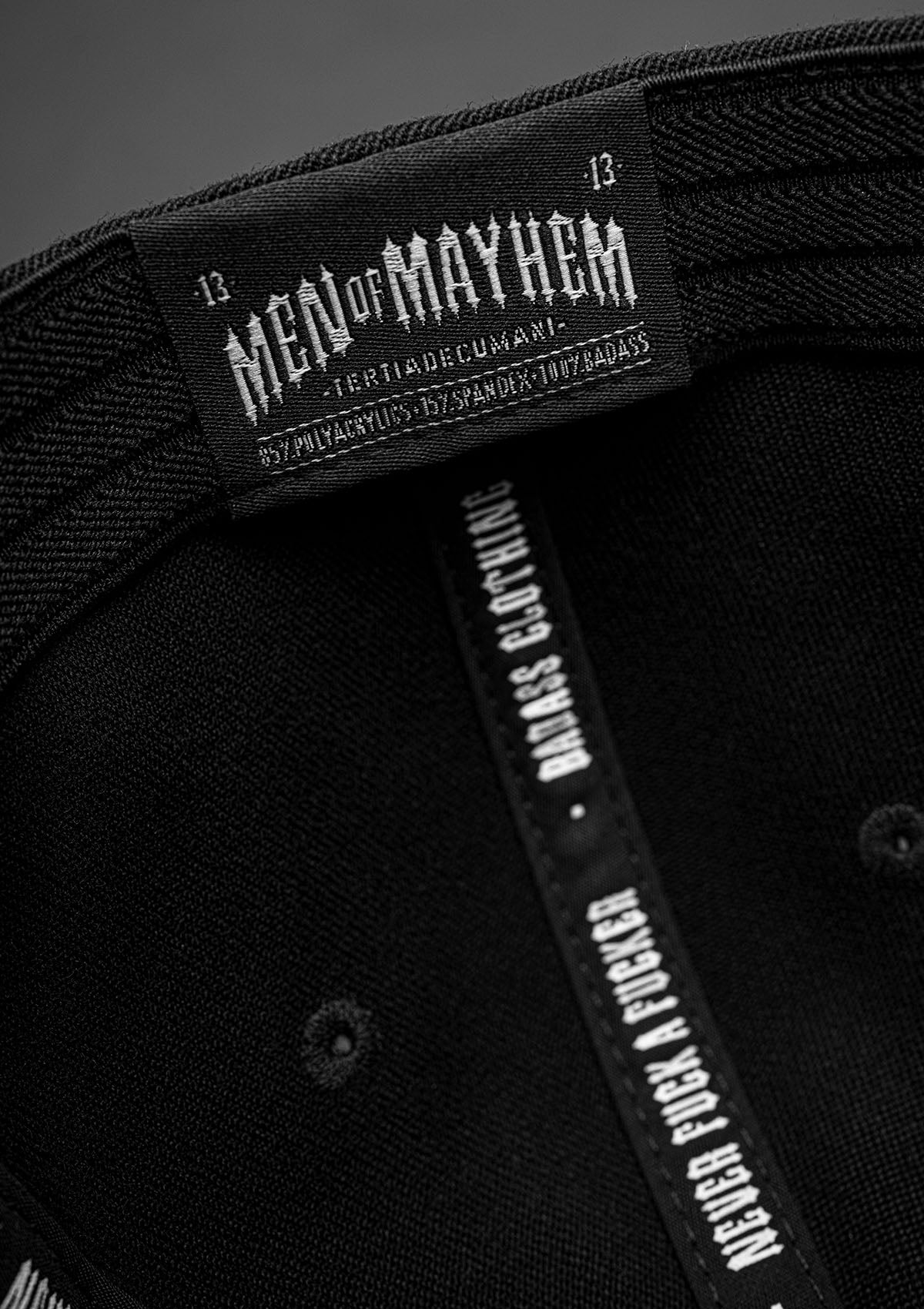 Flex Cap Notorious S/W - MEN OF MAYHEM - Accessoires - ALAIKO - EXCHANGES - MM - E - 3030 - NO - SW - black