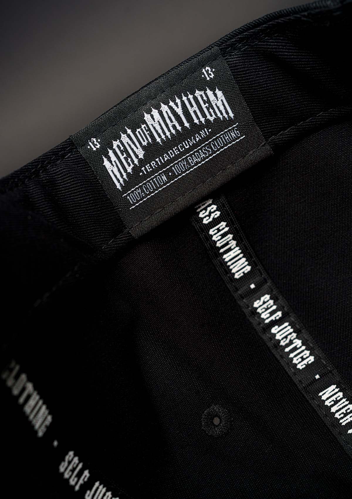 Snapback Pain Crew S/R - MEN OF MAYHEM - Accessoires - ALAIKO - EXCHANGES - MM - E - 3030 - PC - SR - black