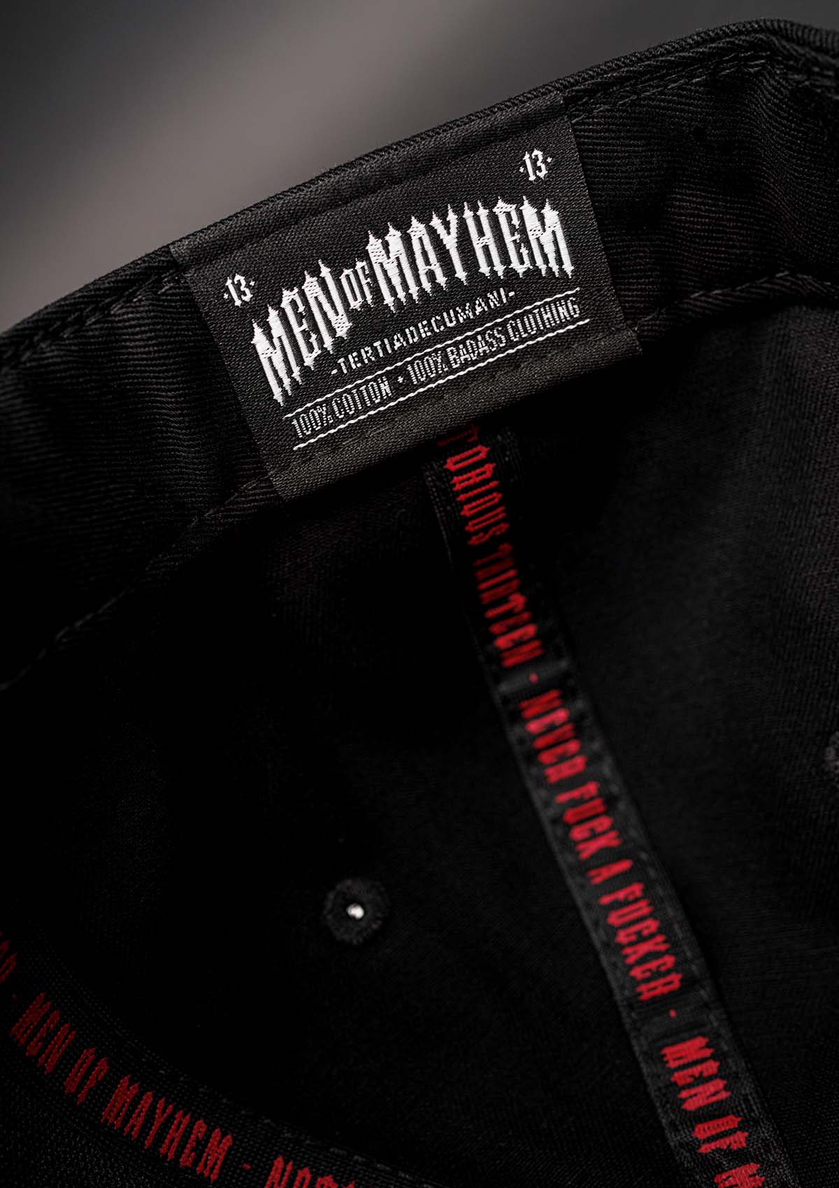 Snapback Mayhem B/B/R - MEN OF MAYHEM - Accessoires - ALAIKO - EXCHANGES - MM - E - 3030 - SM - BBR - BBR