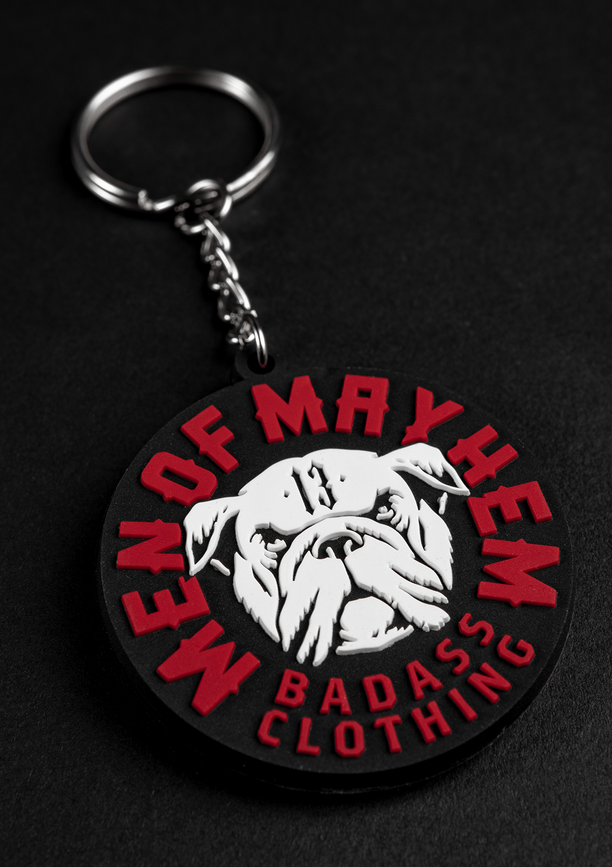 Anhänger Bulldog - MEN OF MAYHEM - Accessoires - ALAIKO - EXCHANGES - MM - E - 3060 - BD - KC - black
