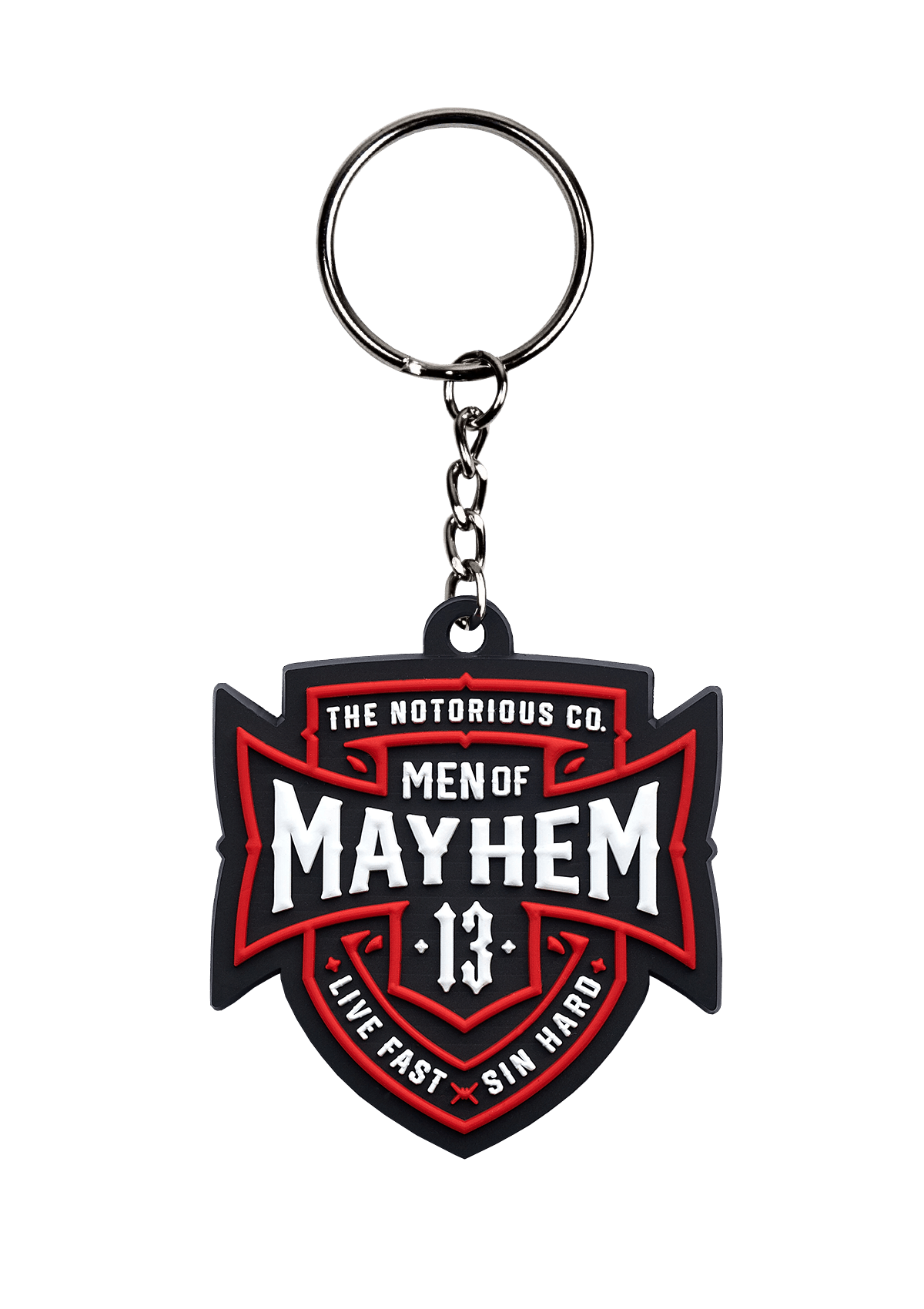 Keychain COA S/W/R - MEN OF MAYHEM - Accessoires - biker - black