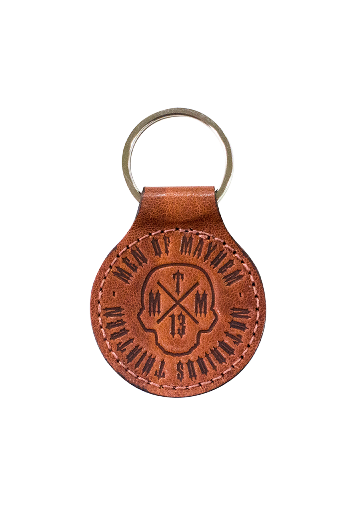 Keychain N.F.A.F Leather Brown