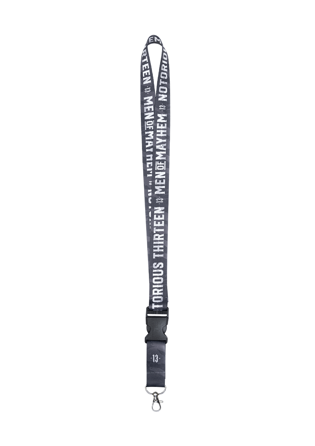 Lanyard B/C - MEN OF MAYHEM - Accessoires - ALAIKO - EXCHANGES - MM - E - 3060 - LA - BC - black