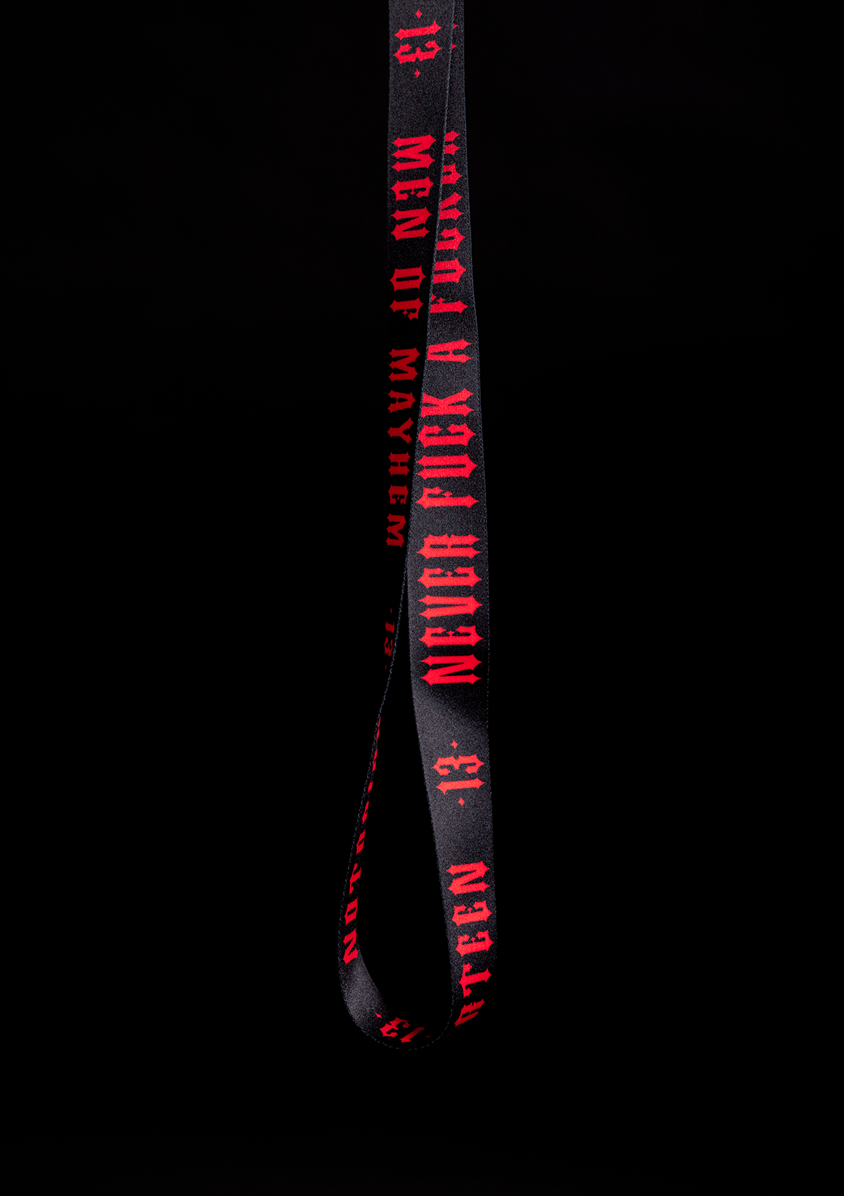 Lanyard S/R - MEN OF MAYHEM - Accessoires - ALAIKO - EXCHANGES - MM - E - 3060 - LA - SR - black
