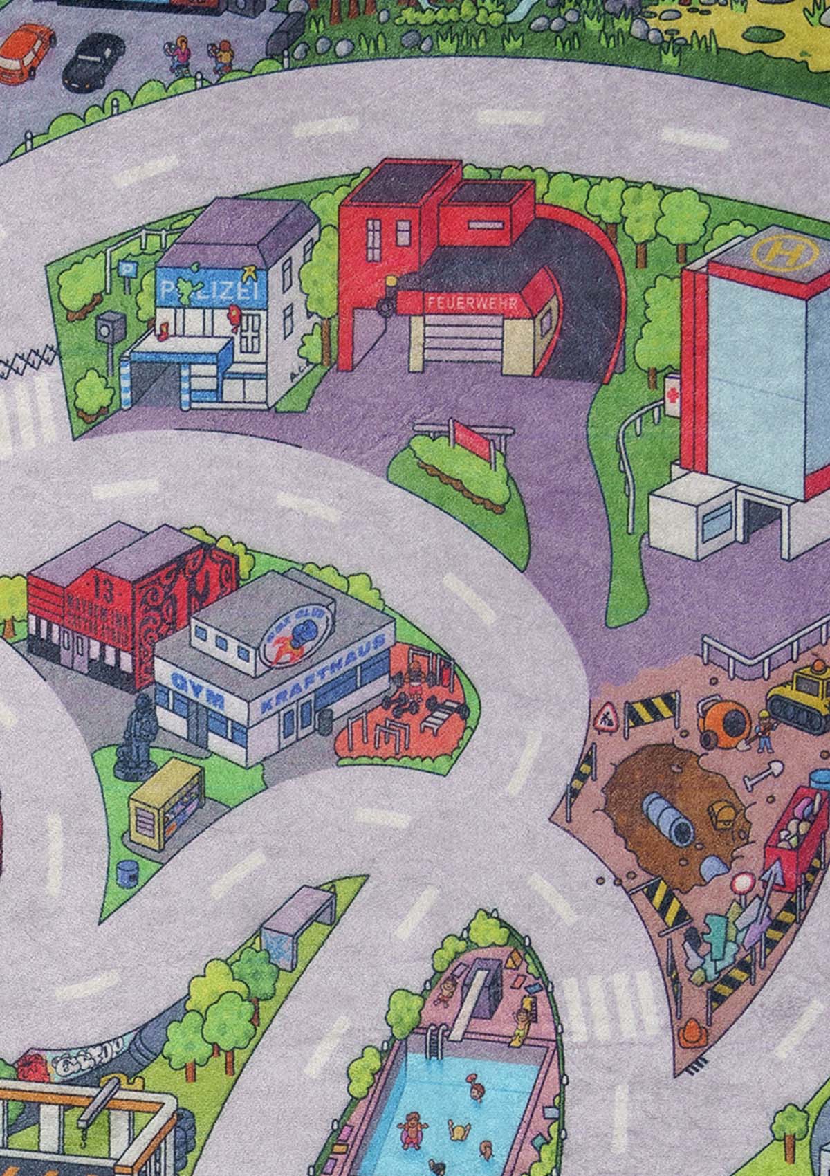 Spielteppich Mayhem - MEN OF MAYHEM - ALAIKO - EXCHANGES - MM - E - 3080 - STM - kids - kinder