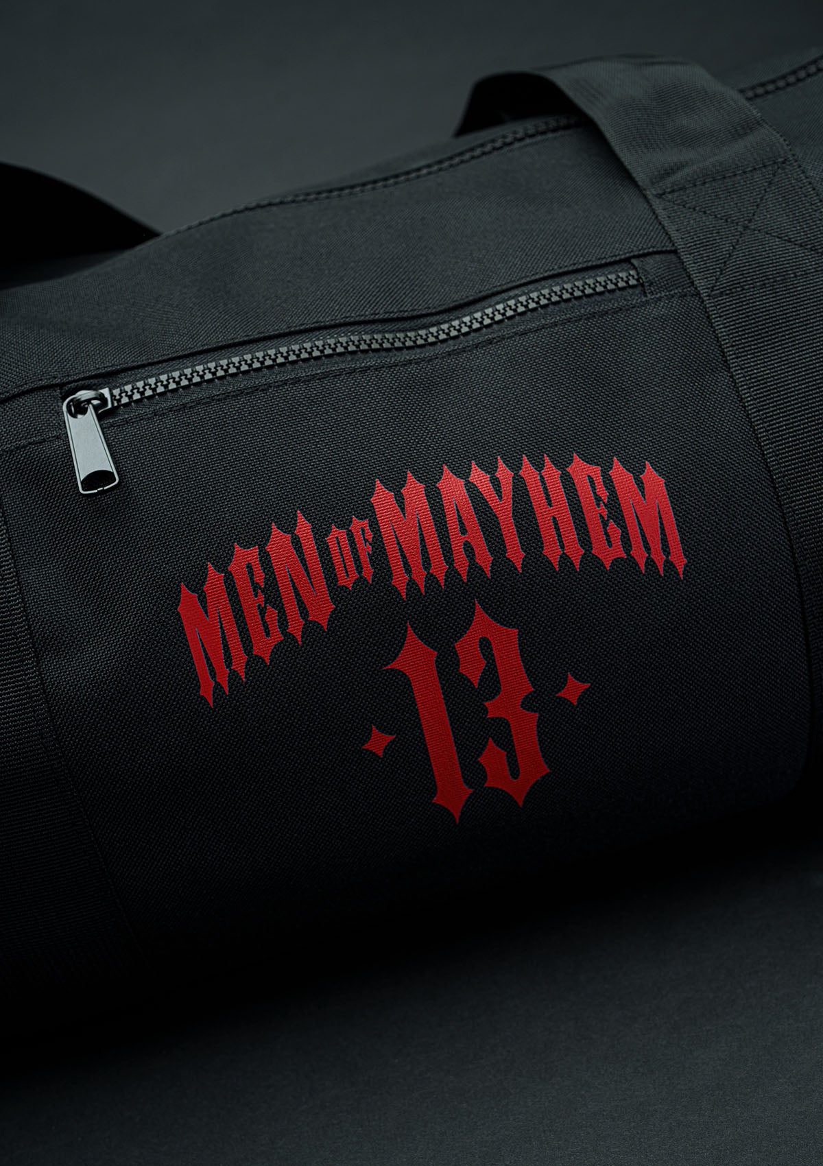 Gymbag B.I.G. S/R - MEN OF MAYHEM - Accessoires - black - Schwarz