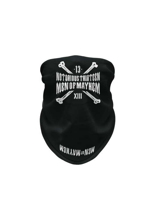 Tube Cross S/W - MEN OF MAYHEM - Accessoires - biker - black