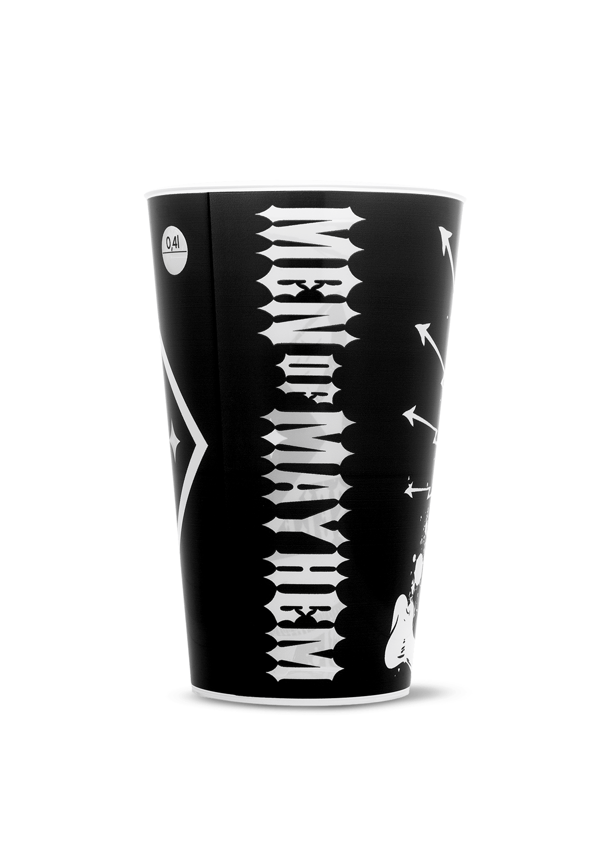 Plastikbecher Mayhem 13 - MEN OF MAYHEM - Accessoires - Becher & Getränkeuntersetzer - black