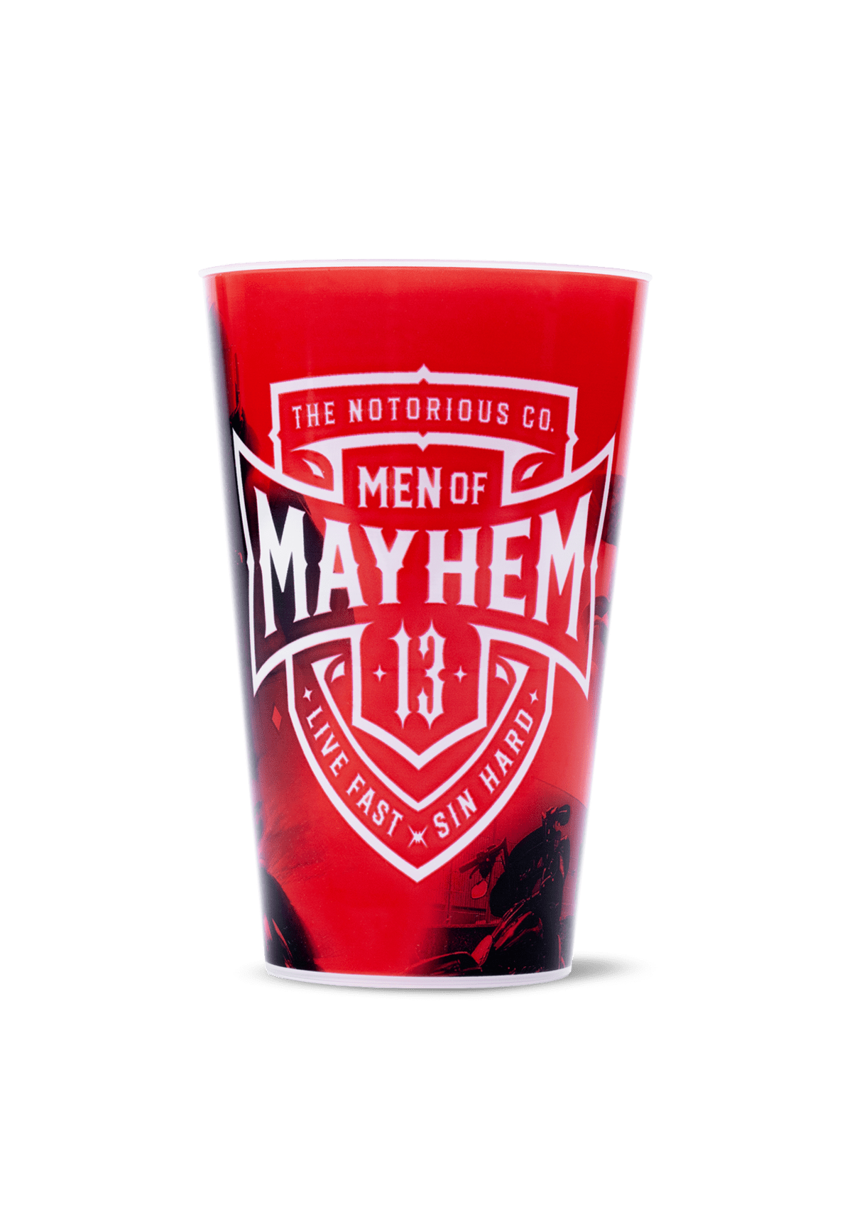 Plastikbecher Mayhem Ride Out - MEN OF MAYHEM - Accessoires - Becher & Getränkeuntersetzer - red