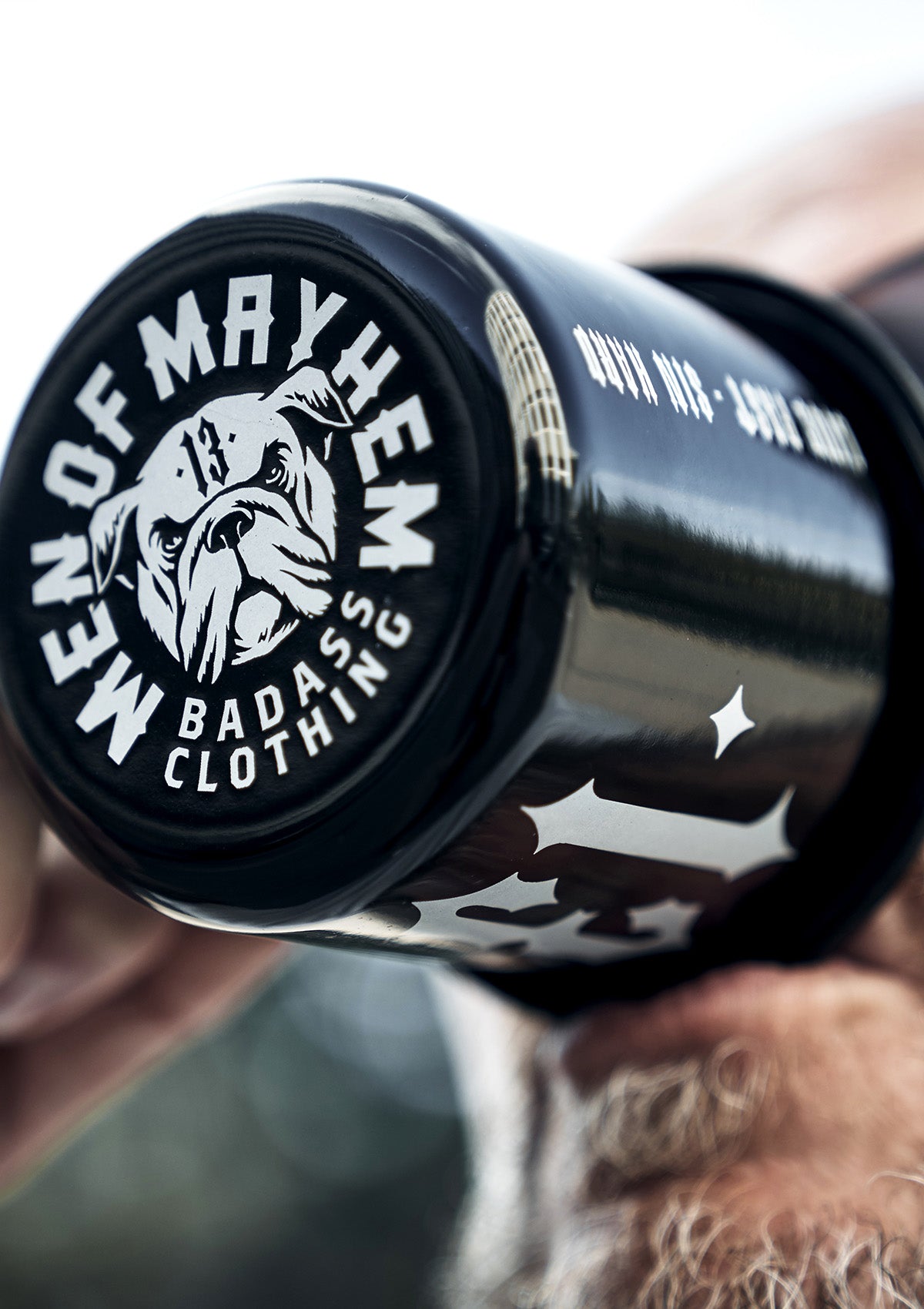 Emaille Becher N.F.A.F. - MEN OF MAYHEM - Accessoires - ALAIKO - EXCHANGES - MM - E - 3120 - EB - 13 - Becher & Getränkeuntersetzer
