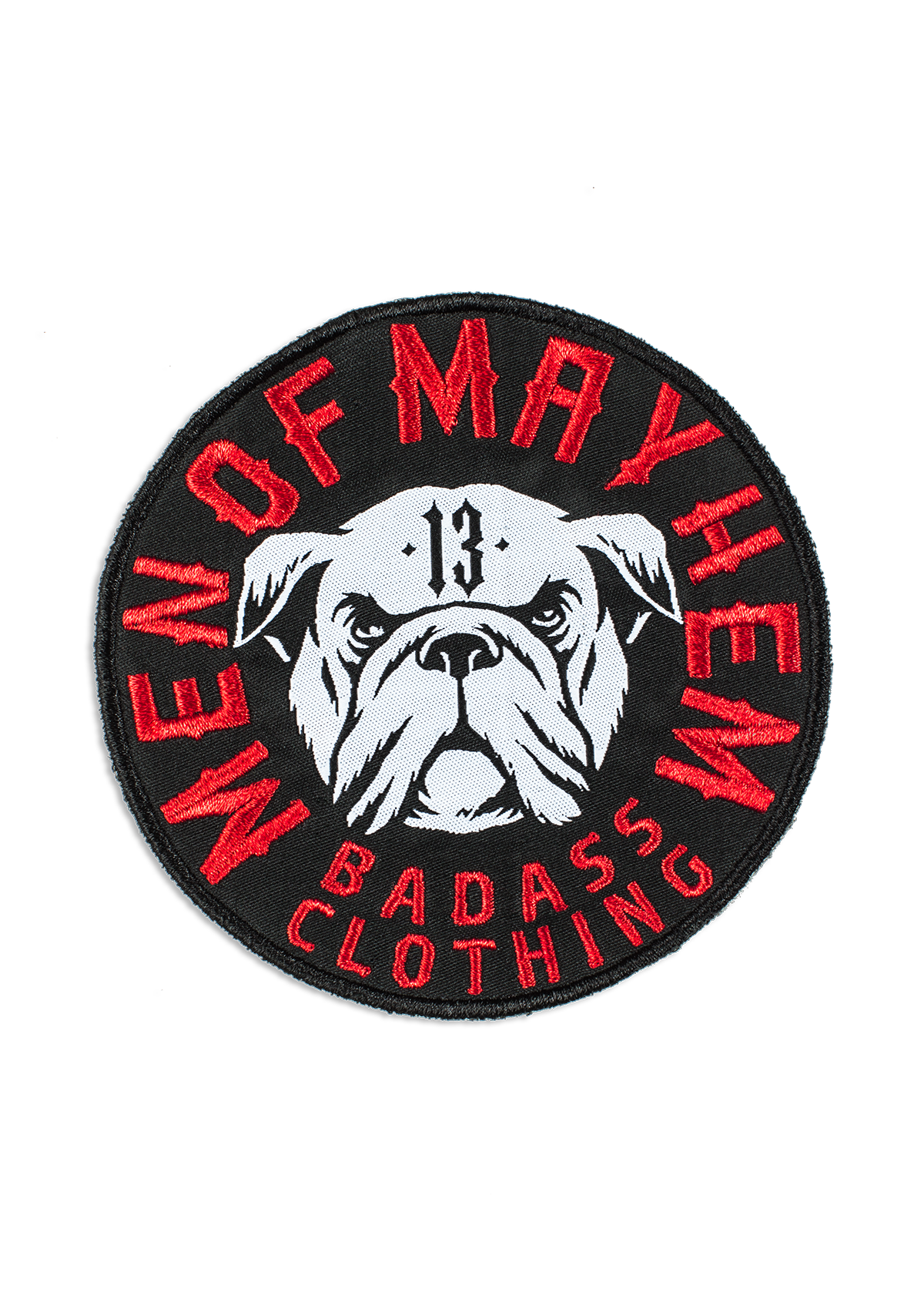 Patch Badass Bulldog