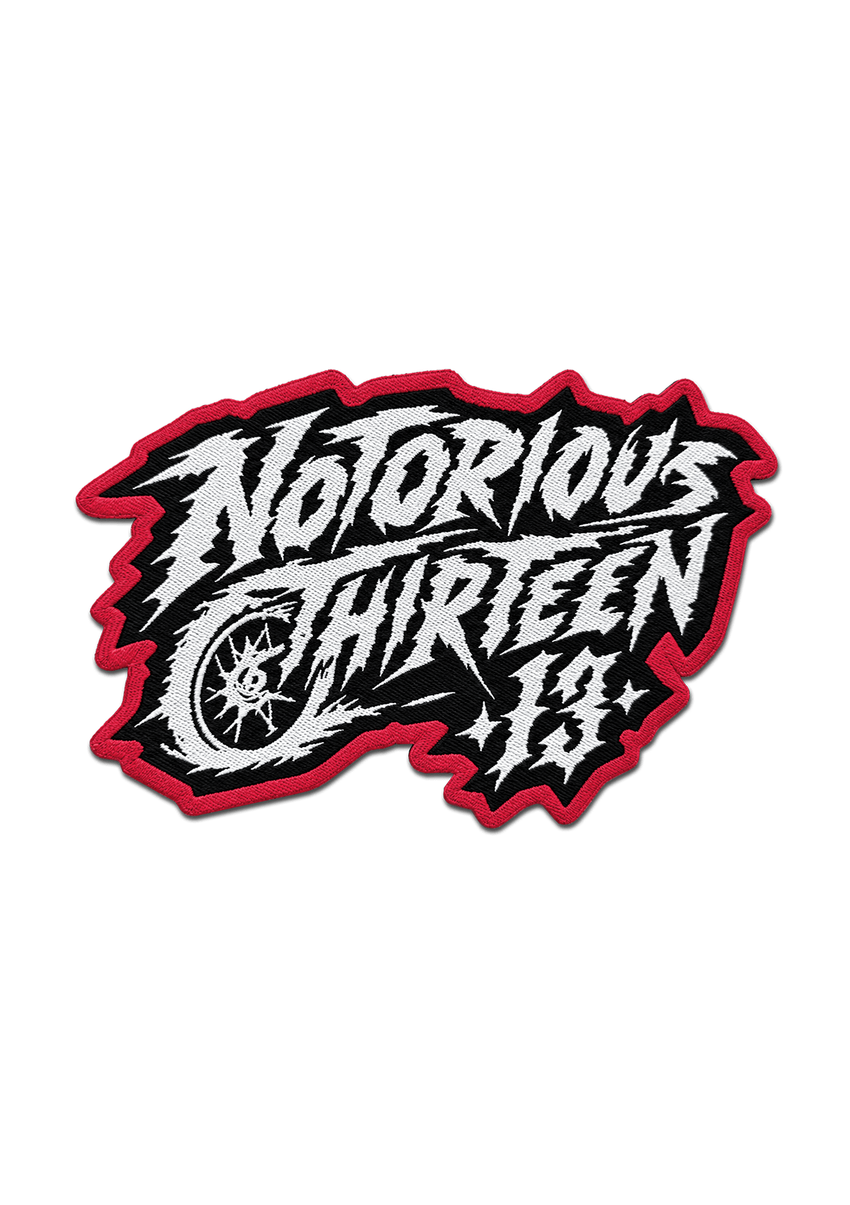 Patch NT 13 Burnout - MEN OF MAYHEM - Accessoires - aufnäher - biker