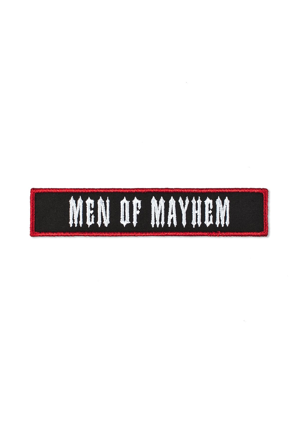 Patch Men of Mayhem - MEN OF MAYHEM - Accessoires - ALAIKO-EXCHANGES-MM-E-3130-PA-MM - black