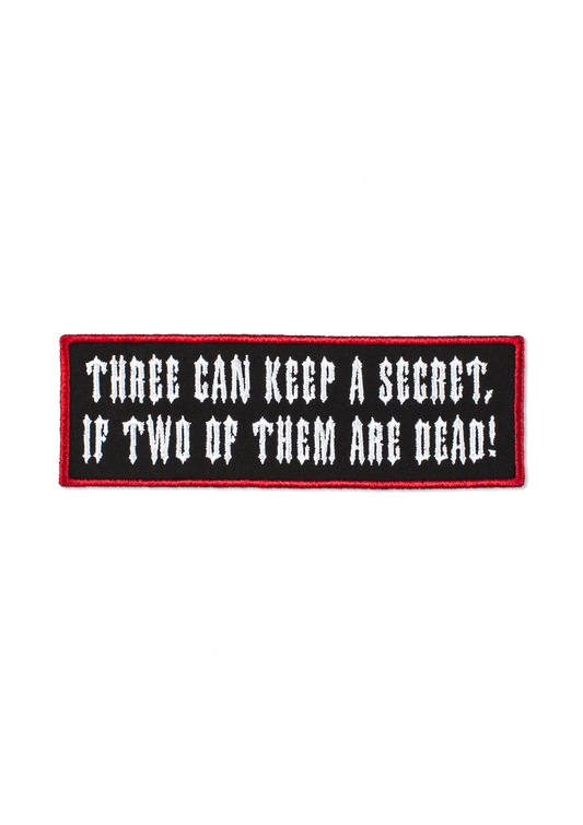 Patch Three Can Keep A Secret