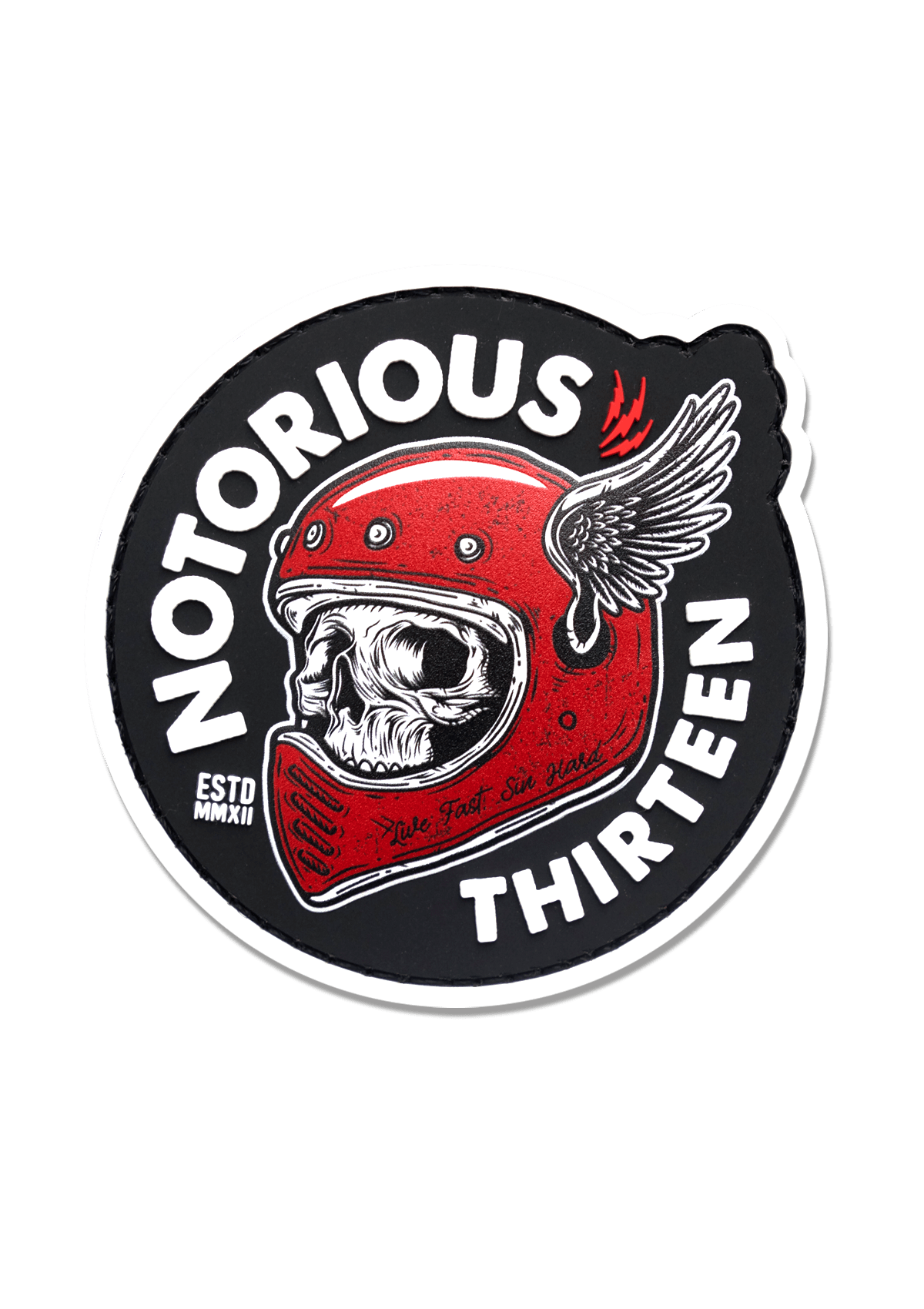 Patch Deathwing - MEN OF MAYHEM - Accessoires - biker - black