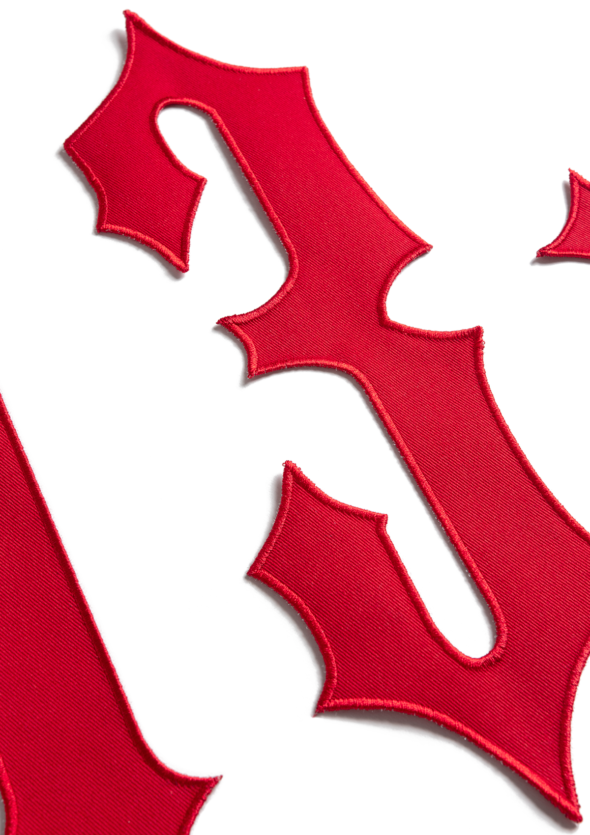 Rücken Patch 13 Rot