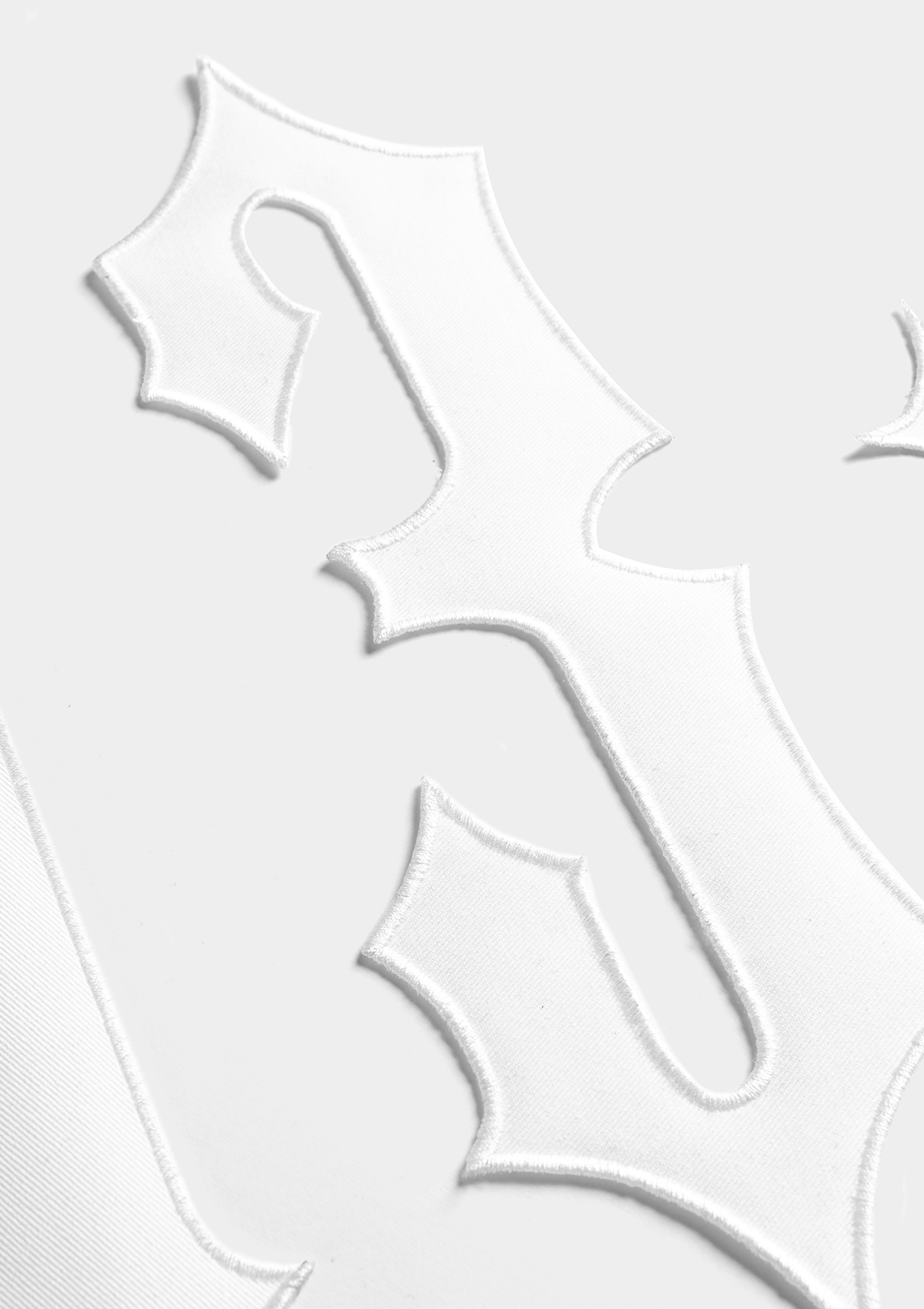 Rücken Patch 13 Weiß