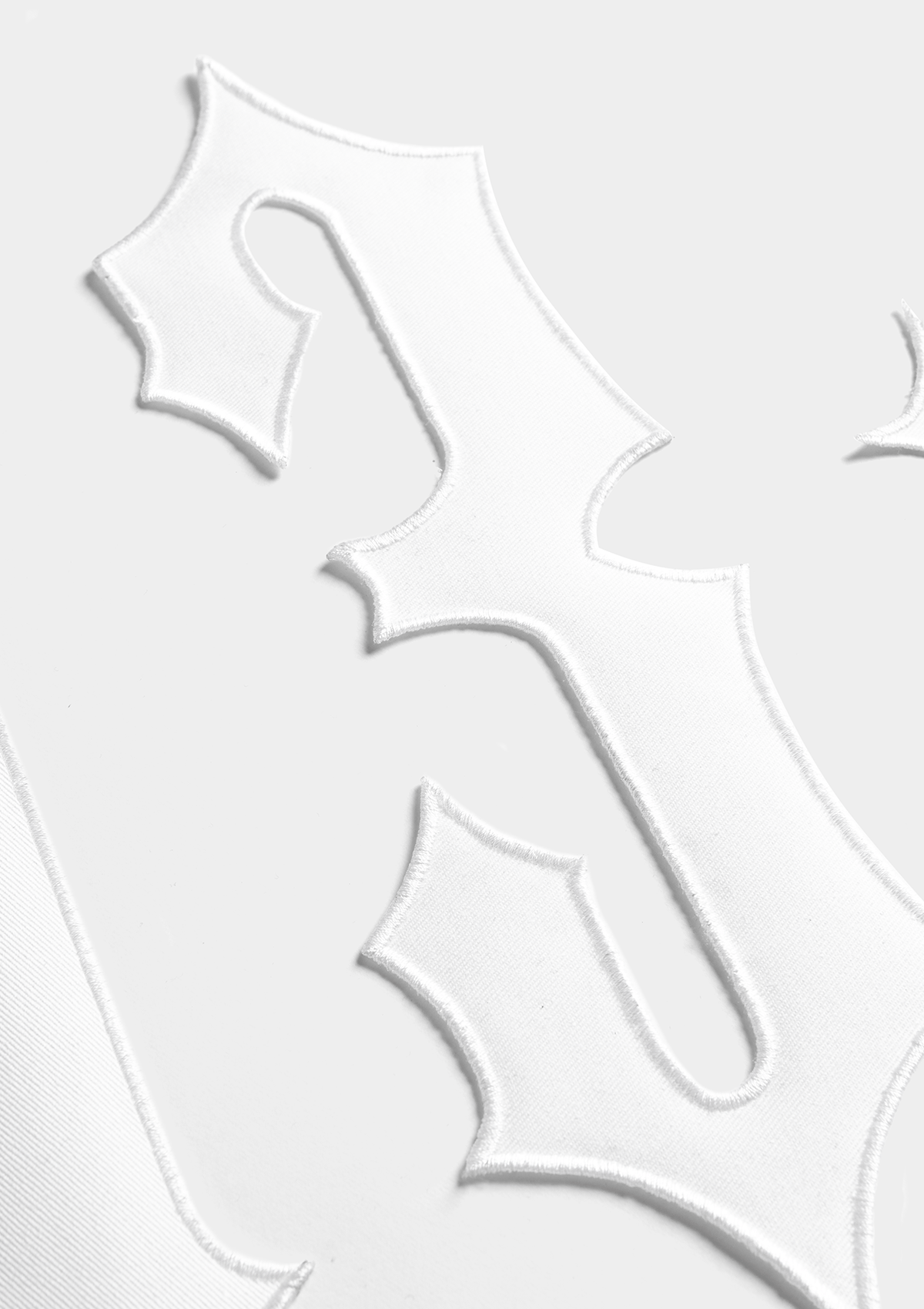 Rücken Patch 13 Weiß - MEN OF MAYHEM - Accessoires - ALAIKO - EXCHANGES - MM - E - 3130 - RP - WS - biker