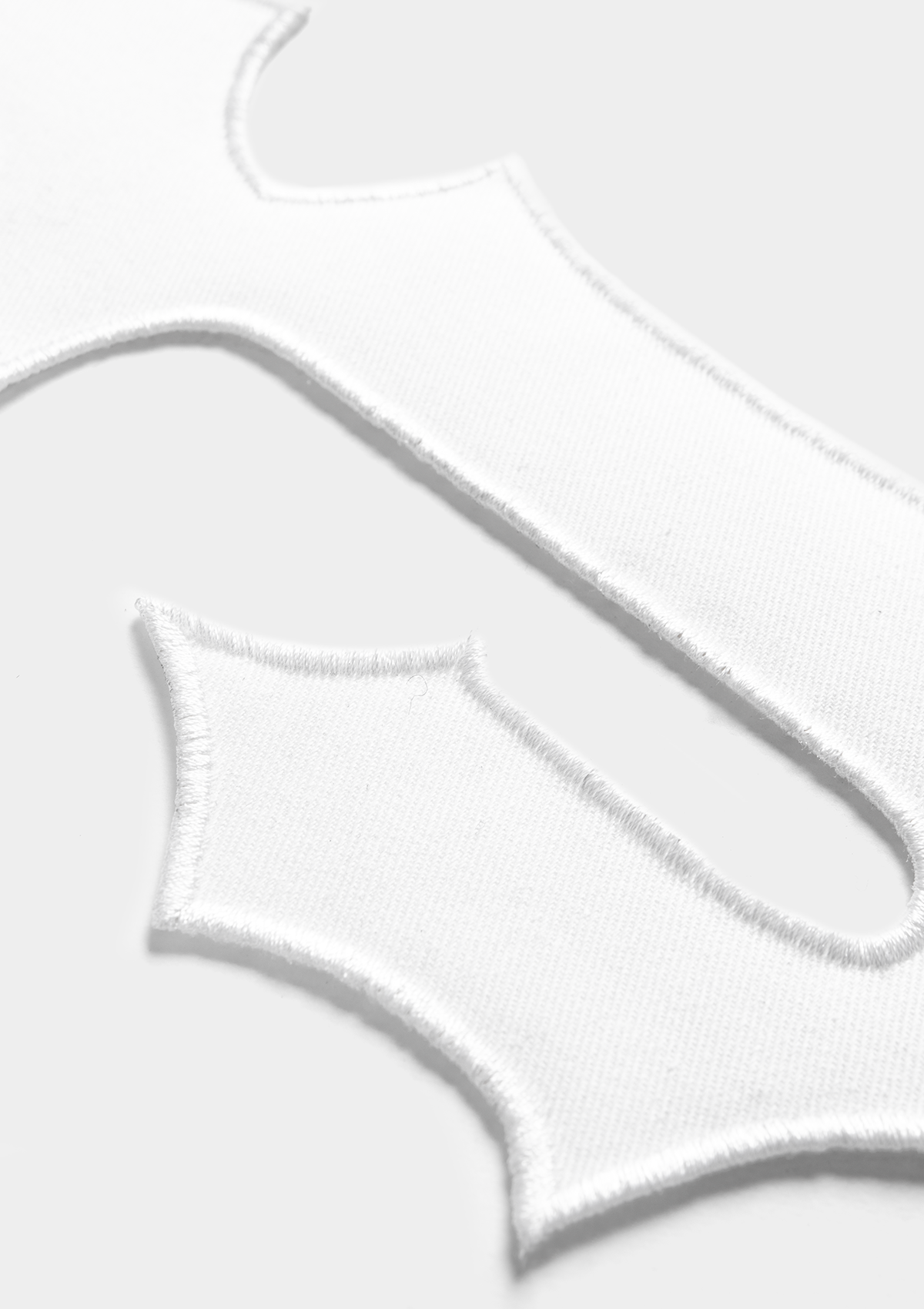 Rücken Patch 13 Weiß