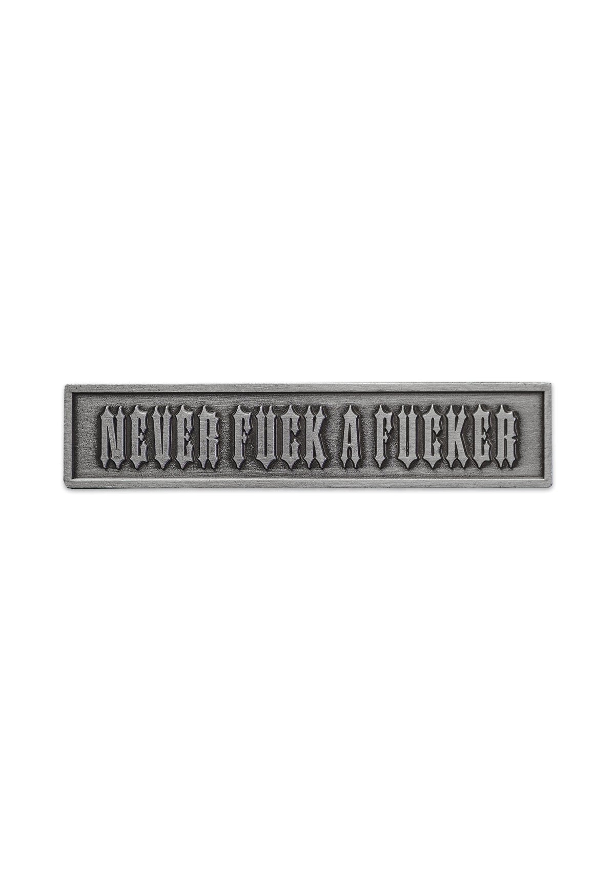 Pin N.F.A.F. Metall - MEN OF MAYHEM - Accessoires - biker - Neu