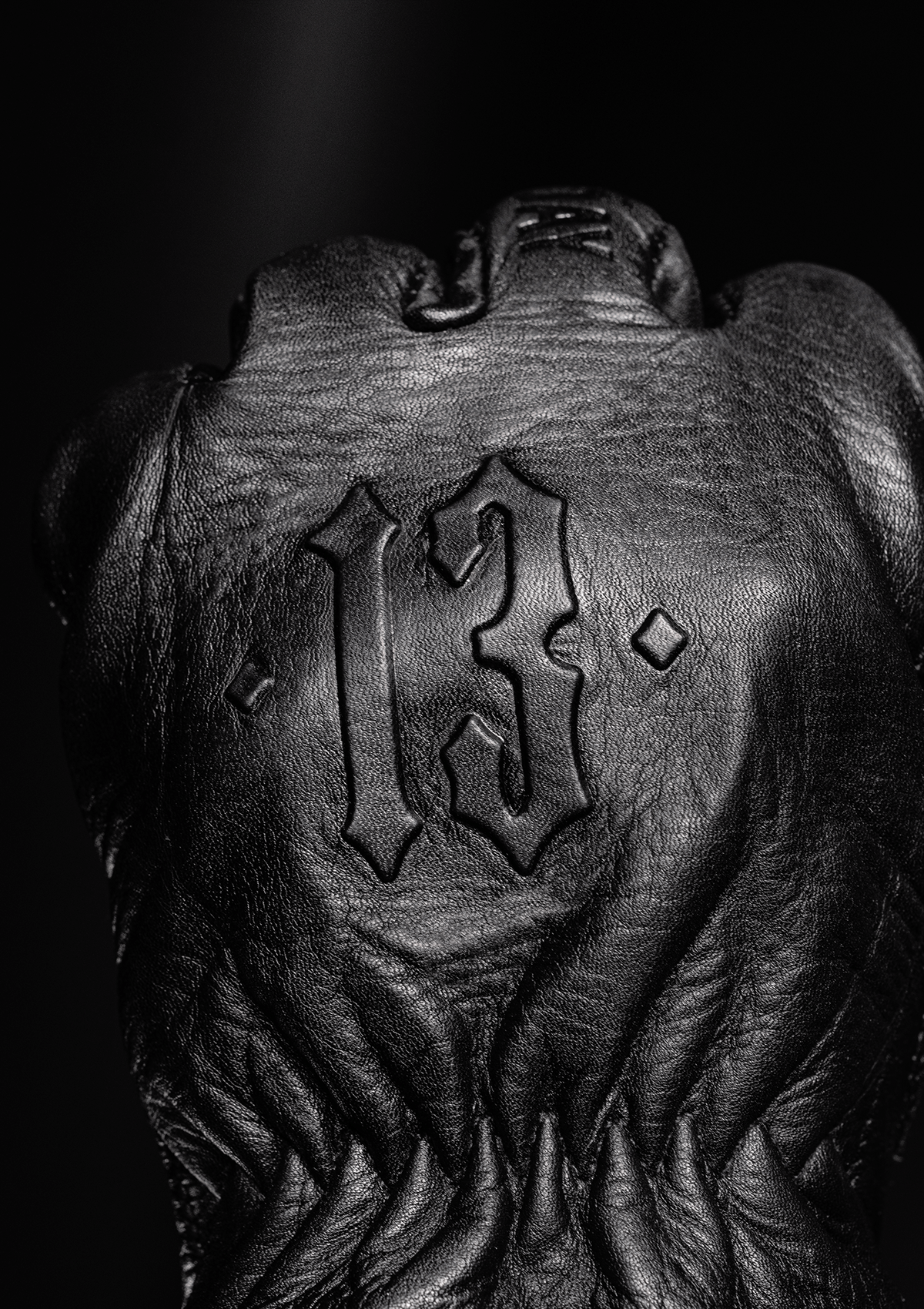 Lederhandschuhe MOFO Schwarz - MEN OF MAYHEM - Accessoires - ALAIKO - EXCHANGES - MM - E - 3190 - MOFO - biker