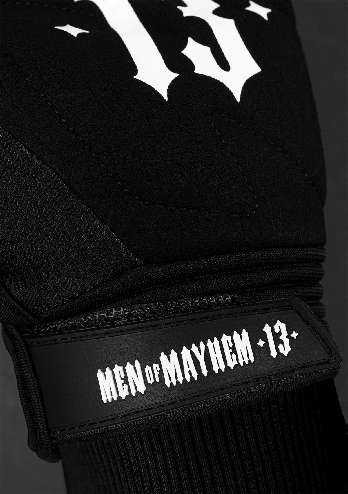 Glove All Over Pattern S/G - MEN OF MAYHEM - Accessoires - ALAIKO - EXCHANGES - MM - E - 3190 - MX - AOSG - biker