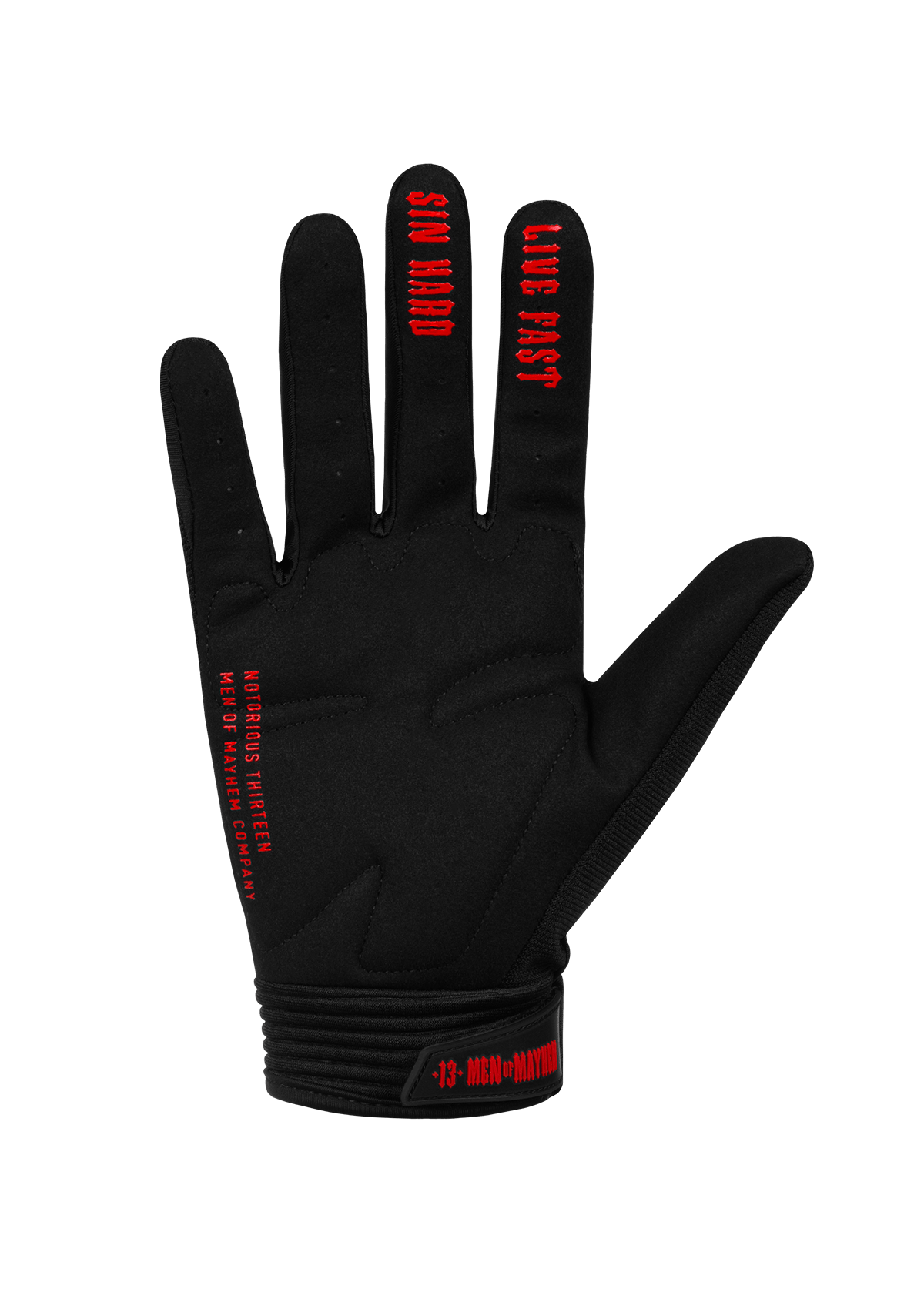 Glove Classic S/R - MEN OF MAYHEM - Accessoires - ALAIKO - EXCHANGES - MM - E - 3190 - MX - CSR - biker