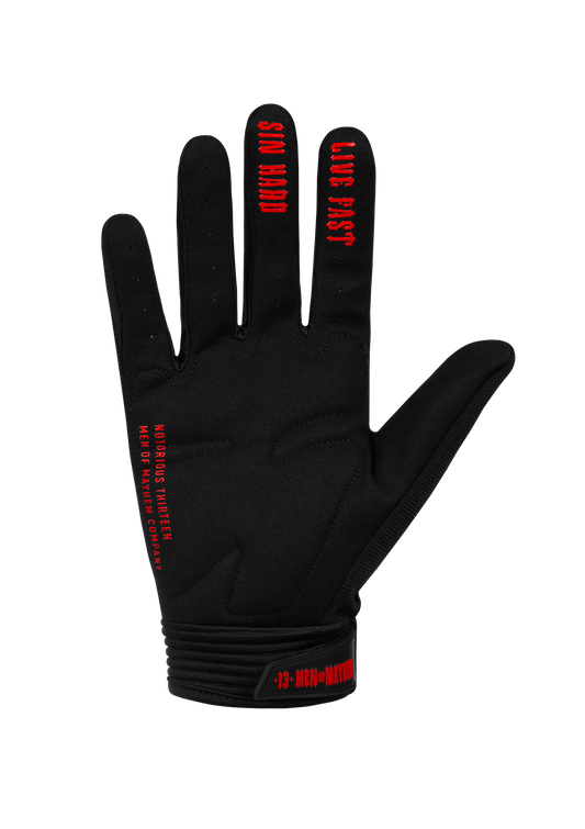 Glove Classic S/R - MEN OF MAYHEM - Accessoires - ALAIKO - EXCHANGES - MM - E - 3190 - MX - CSR - biker