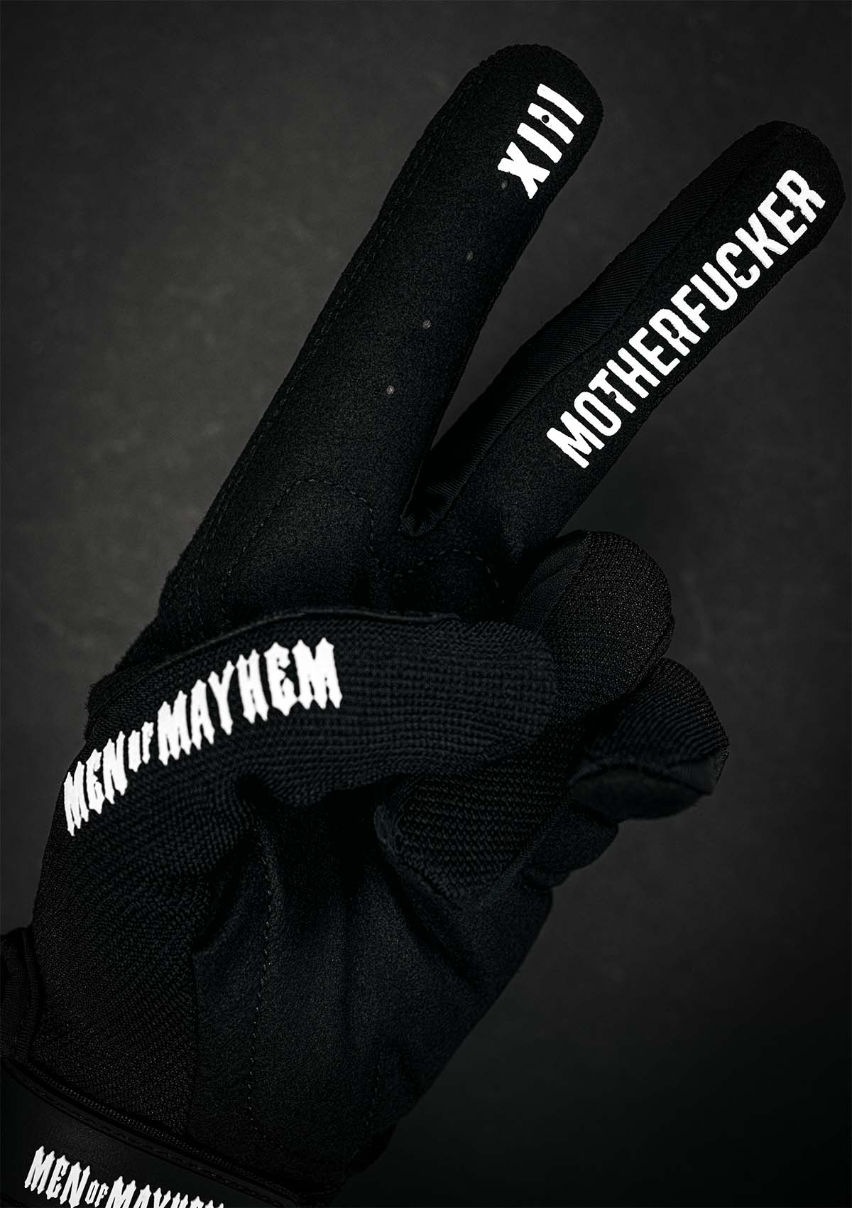 Glove MF Mayhem S/W - MEN OF MAYHEM - Accessoires - ALAIKO - EXCHANGES - MM - E - 3190 - MX - MFSW - biker