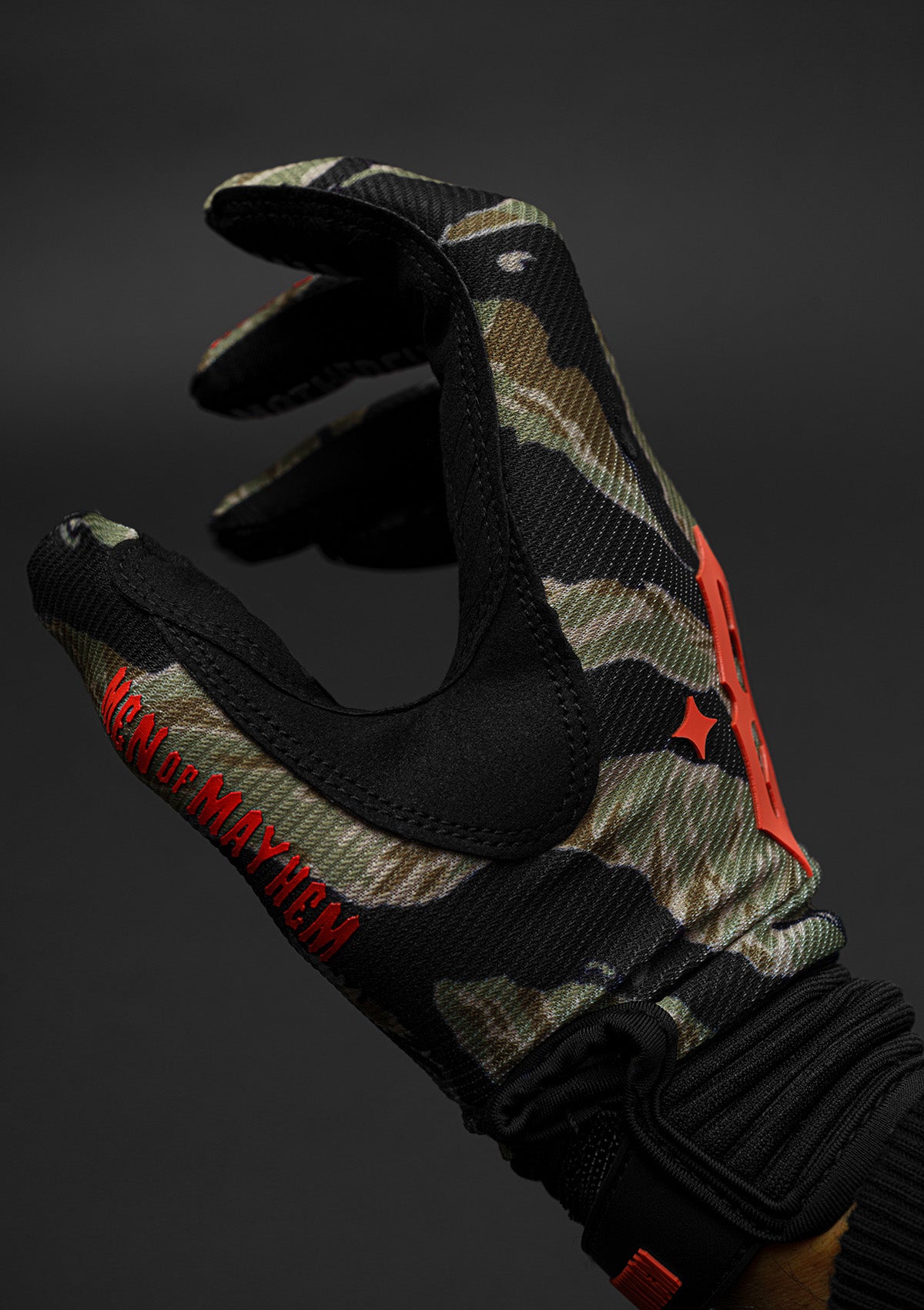 Glove Mayhem Tiger Camo - MEN OF MAYHEM - Accessoires - ALAIKO - EXCHANGES - MM - E - 3190 - MX - MTC - biker