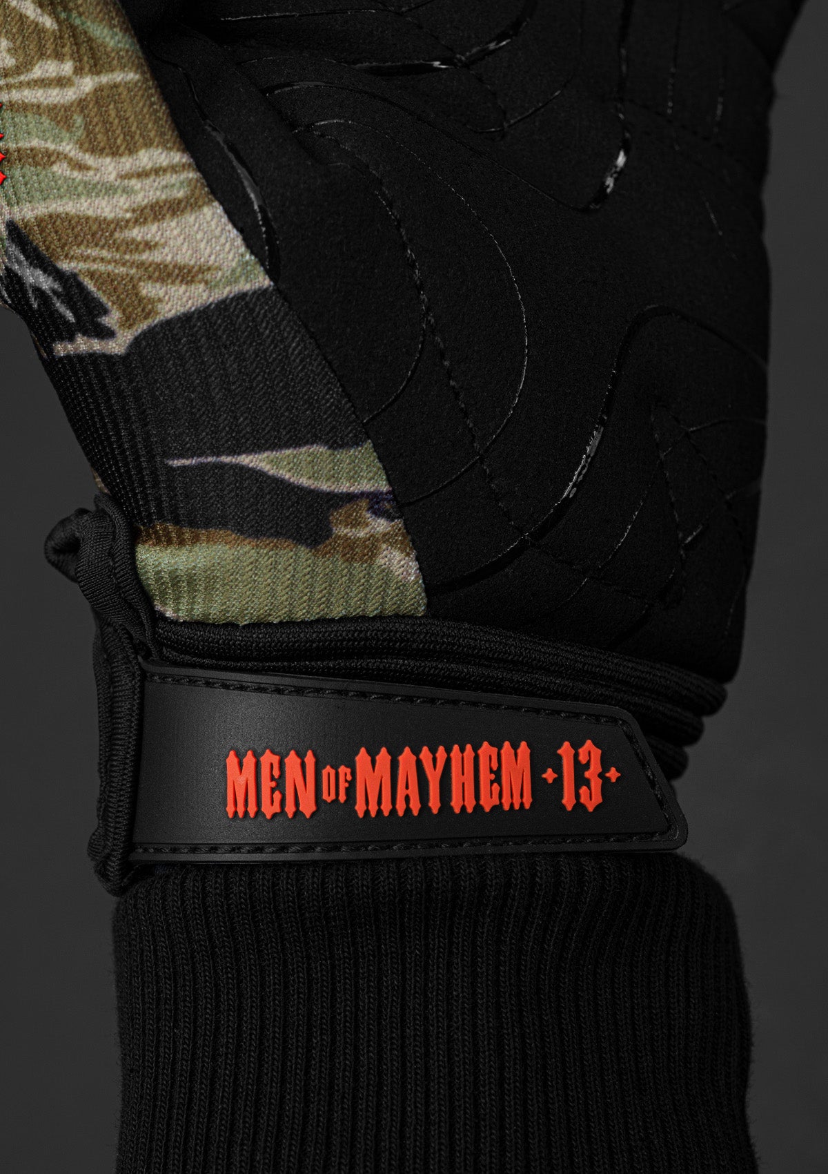 Glove Mayhem Tiger Camo - MEN OF MAYHEM - Accessoires - ALAIKO - EXCHANGES - MM - E - 3190 - MX - MTC - biker