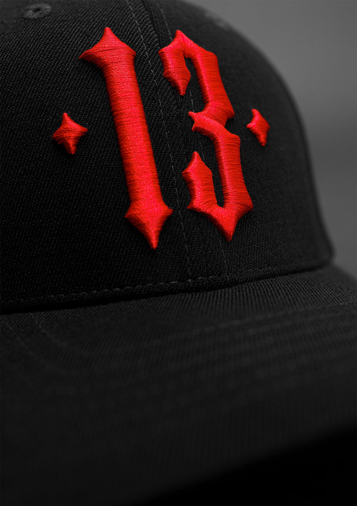 Kids Base Cap Mayhem 13 S/R - MEN OF MAYHEM - Accessoires - Basecap - black