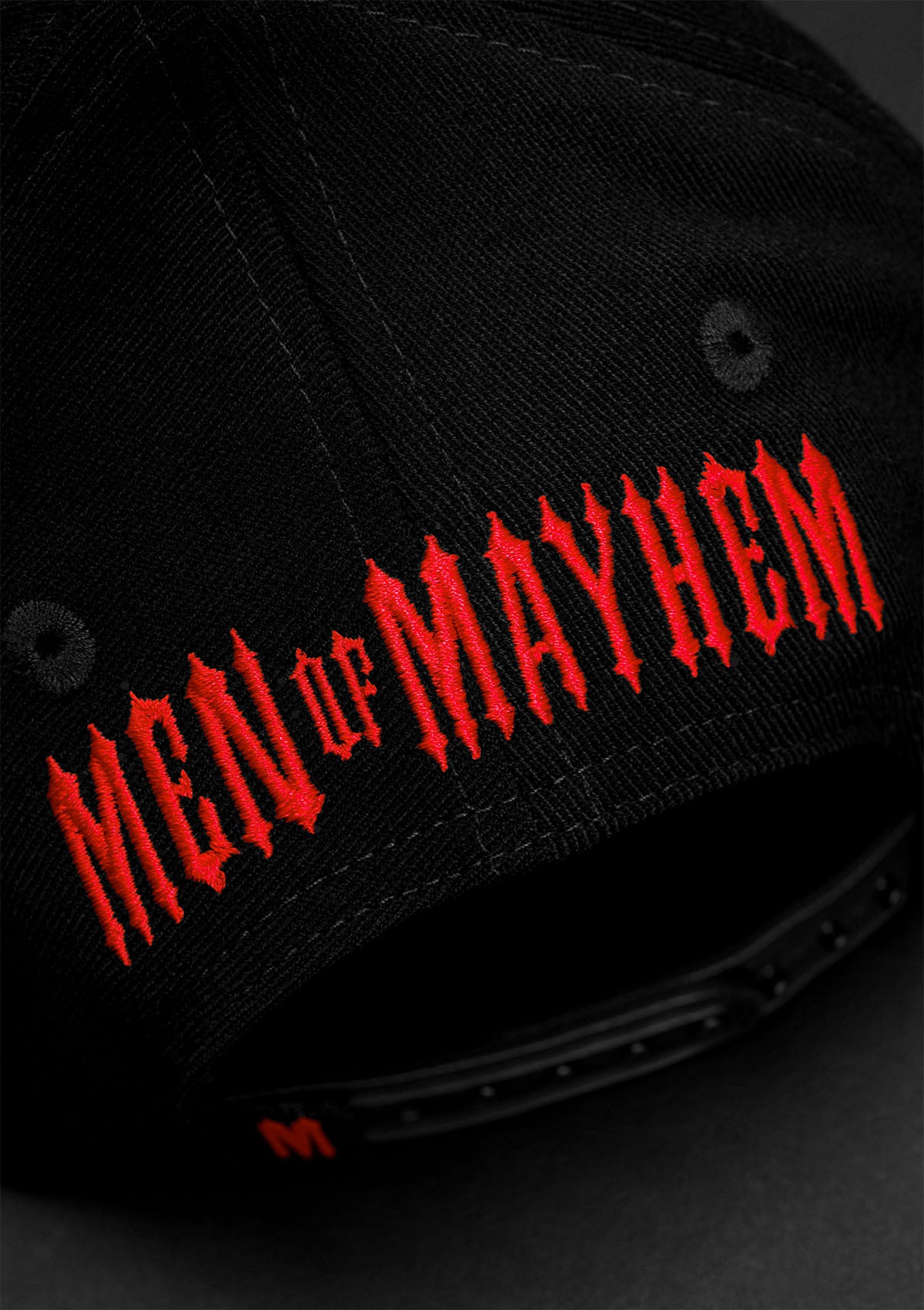 Kids Base Cap Mayhem 13 S/R - MEN OF MAYHEM - Accessoires - Basecap - black