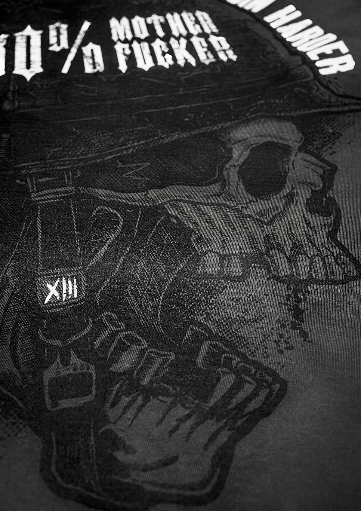 T-Shirt Army Skull G/S - MEN OF MAYHEM - ALAIKO-EXCHANGES-MM-M-1010-AS-GS - Grau - Men